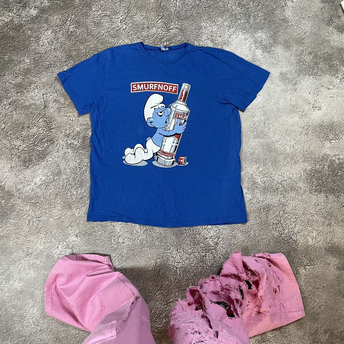 Vintage Vintage Y2K Nemitoff Graphic Tee Vodka Print Skate Relaxed M Size US M / EU 48-50 / 2 - 1 Thumbnail