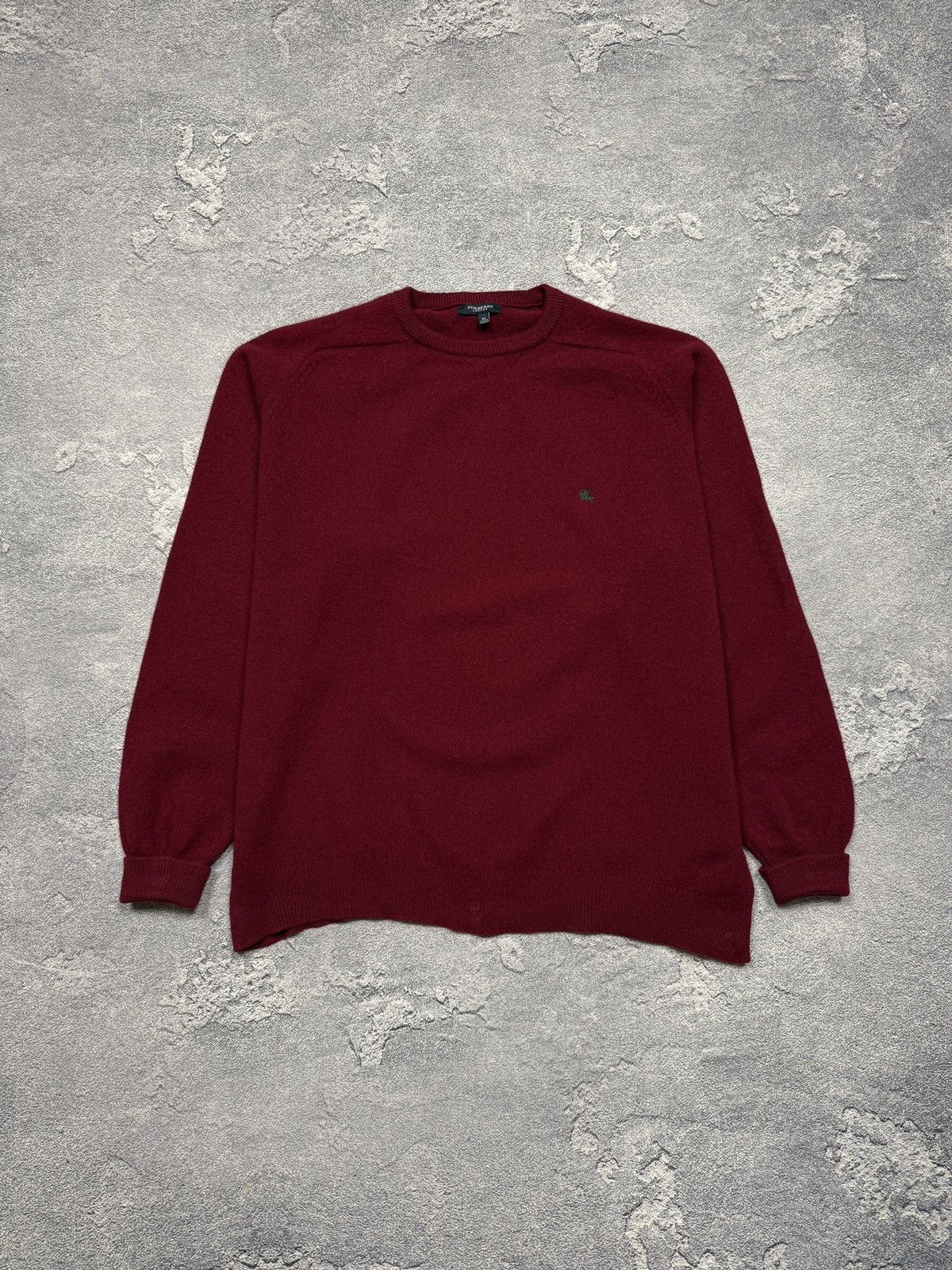Burberry Vintage Burberry Wool Sweater Size US XL / EU 56 / 4 - 1 Thumbnail