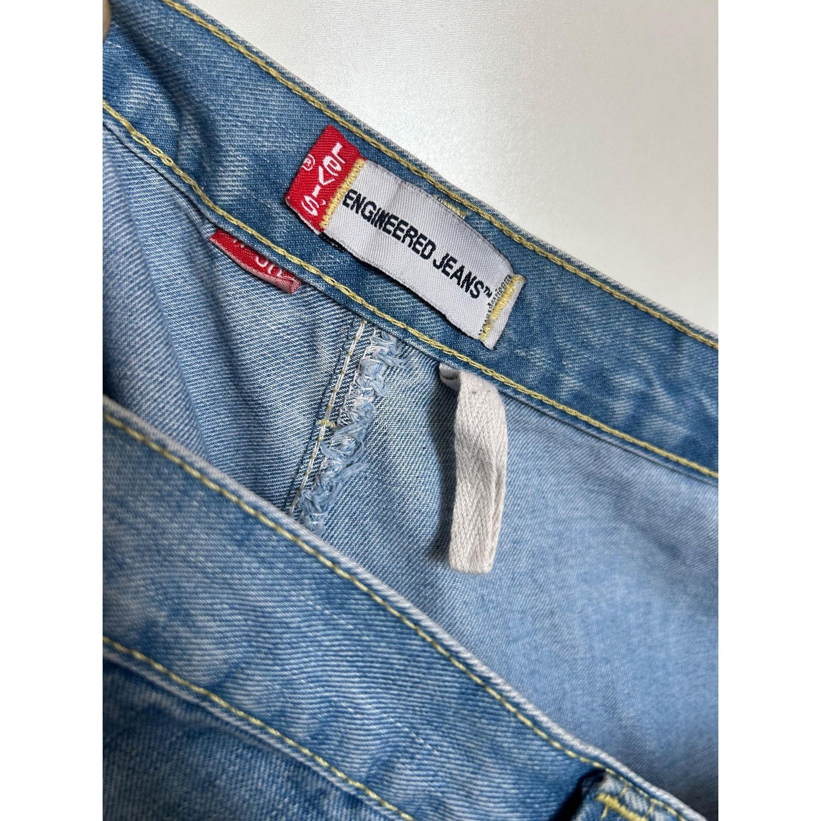Levi's Levi's Engineered W34 - Wide Leg Twisted Seam Y2K Jeans Size US 34 / EU 50 - 7 Thumbnail