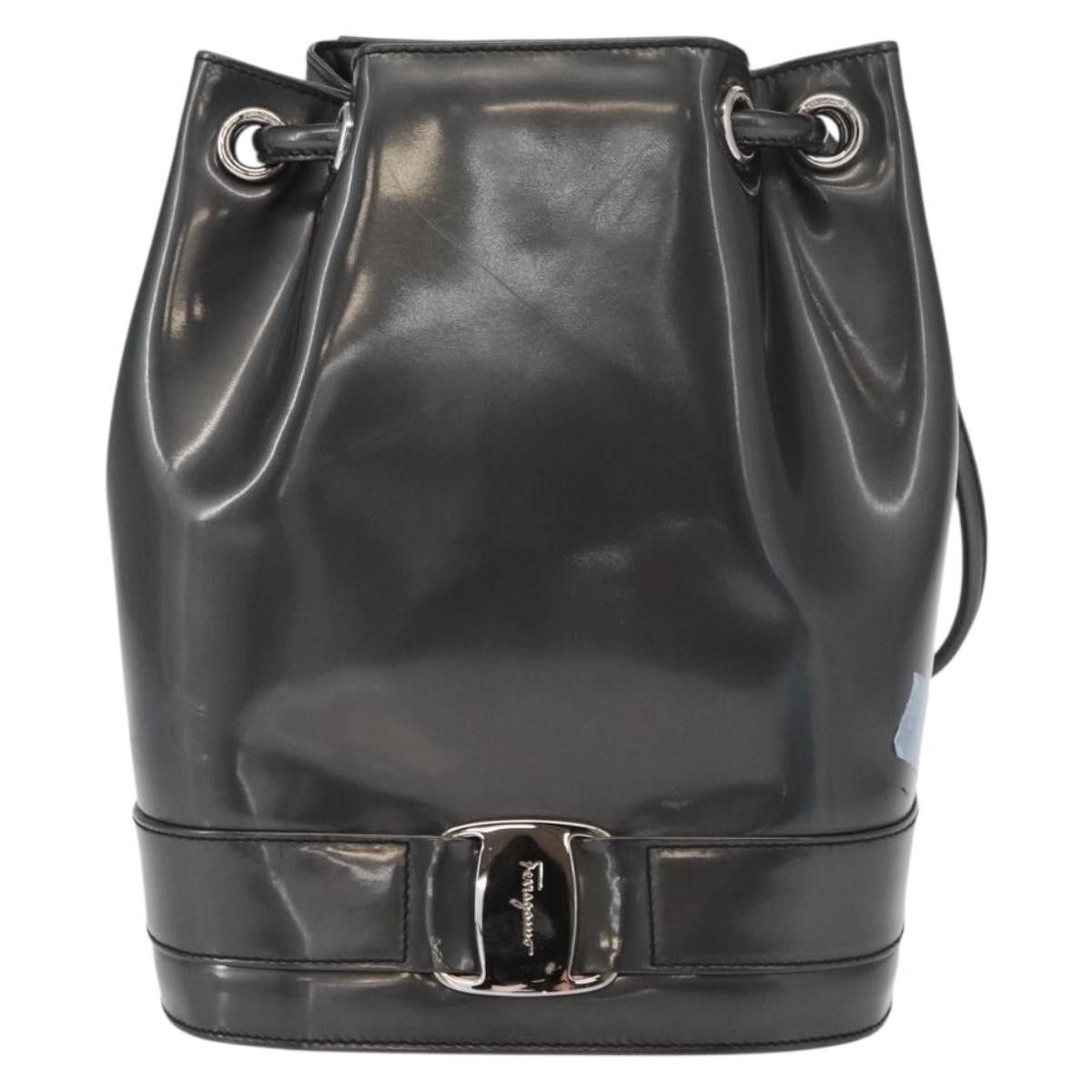 Salvatore Ferragamo Salvatore Ferragamo Vala Backpack Leather Size ONE SIZE - 1 Thumbnail