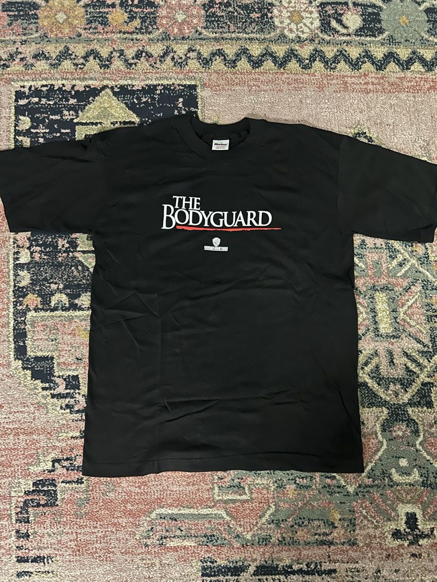 Vintage Vtg 90s The Bodyguard Movie Promo T-Shirt Murina Tag XL Size US XL / EU 56 / 4 - 1 Thumbnail