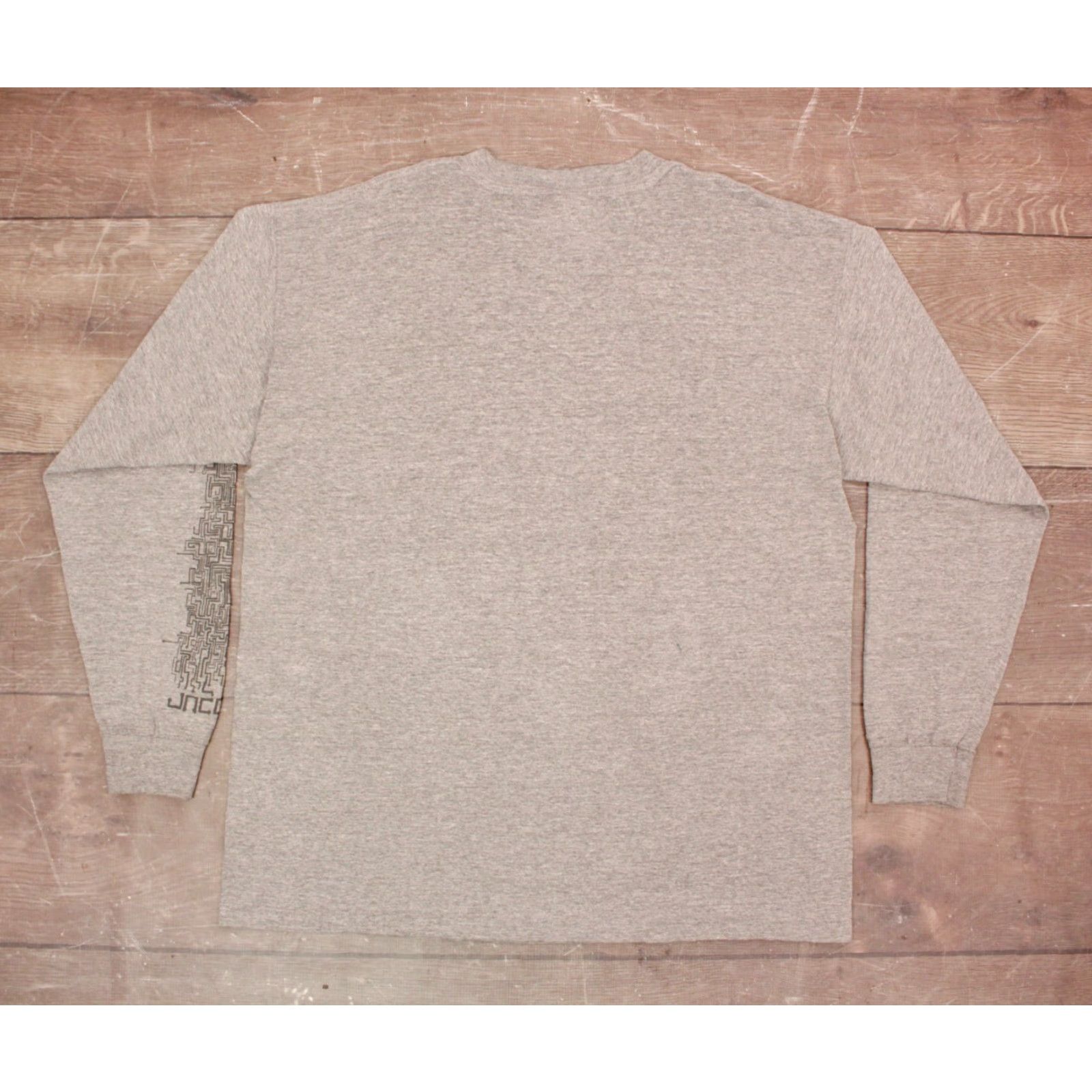 JNCO VINTAGE JNCO Men’s 1990s Long Sleeve T Shirt Grey Size XL 25" Pit to Pit 30" 50 Chest Cotton Size US XL / EU 56 / 4 - 2 Thumbnail