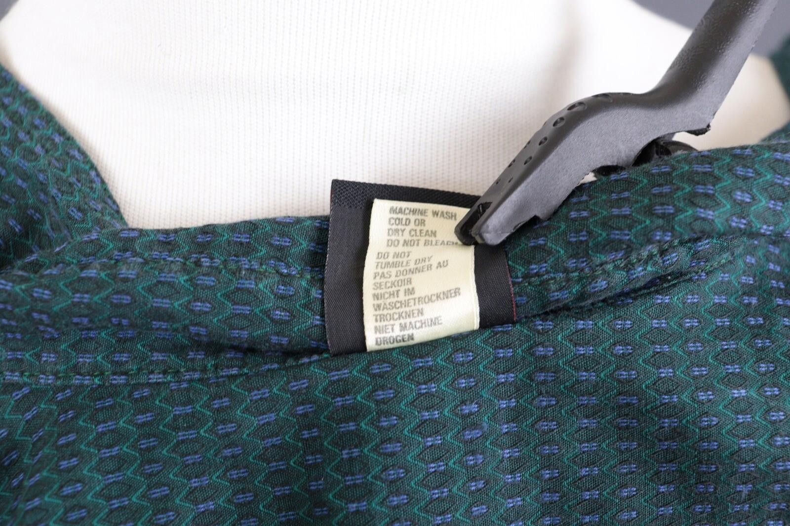 Christian Dior Monsieur Mondi Green Long Sleeve Button Down Shirt Size S Size US S / EU 44-46 / 1 - 11 Thumbnail