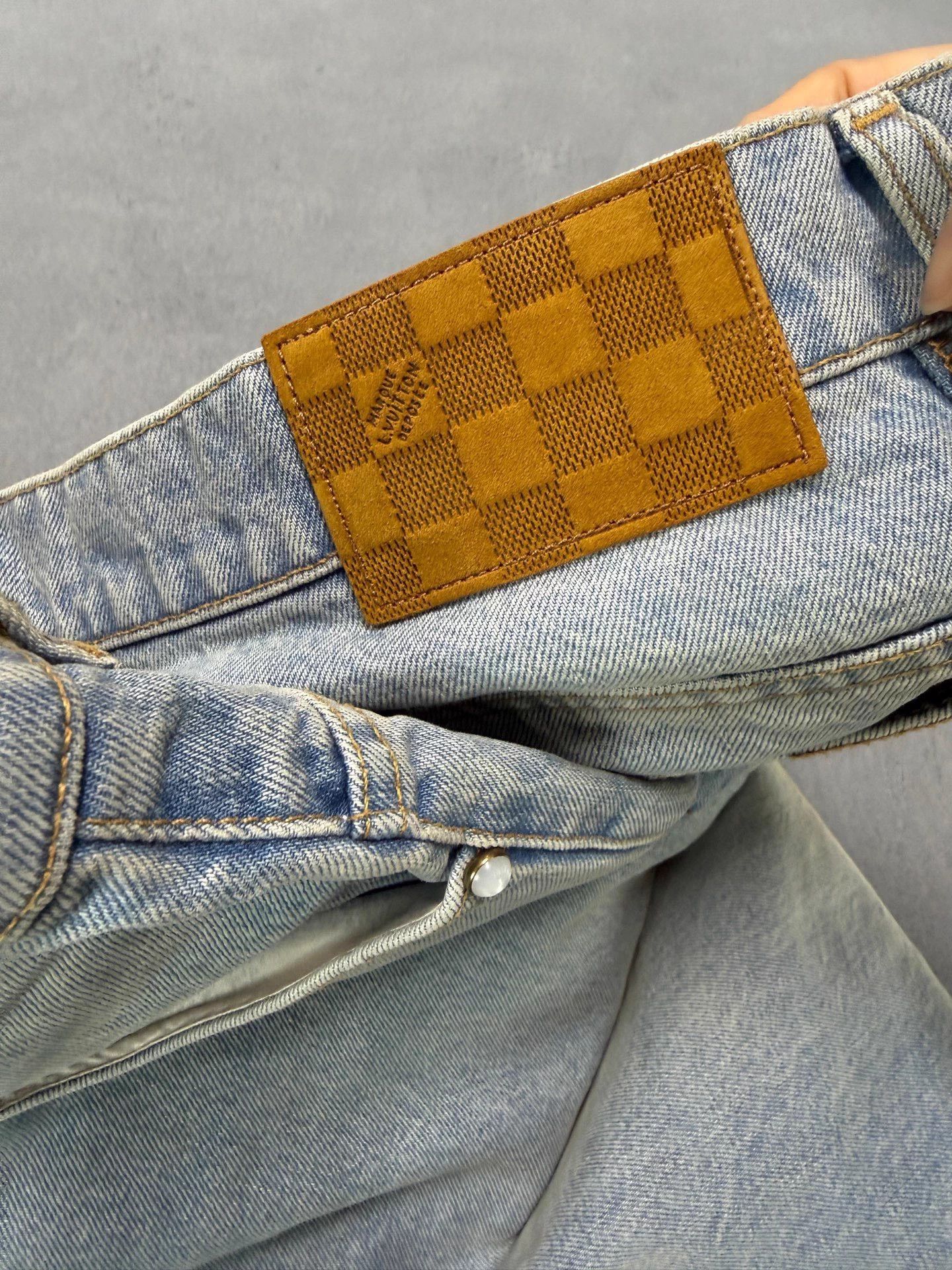 Louis Vuitton LV 25ss rare large jeans 40 Size US 40 / EU 56 - 4 Thumbnail