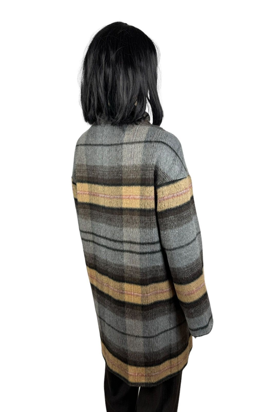 Marella Marella Check Plaid Wool-Viscose-Acrylic Coat size IT40 US4 Size S / US 4 / IT 40 - 10 Thumbnail