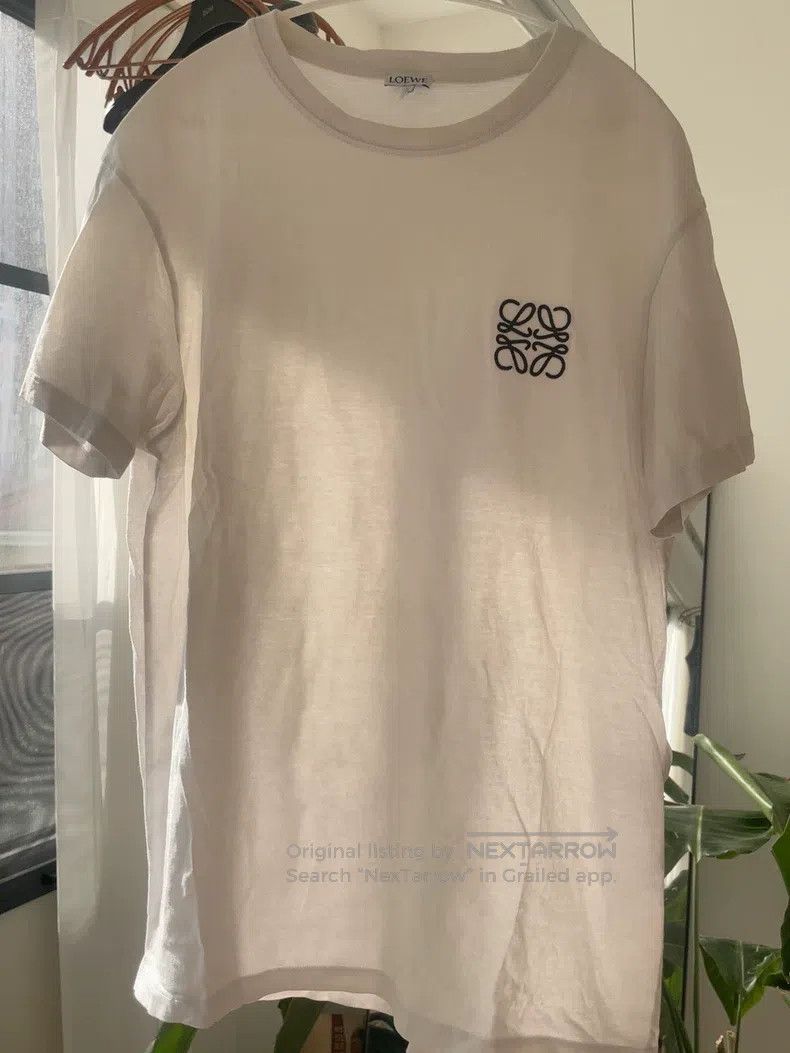 Loewe Loewe Classic Anagram T-shirt, made of pure cotton, white Size US S / EU 44-46 / 1 - 1 Thumbnail