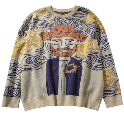 Japanese Brand × Vintage Vintage O Neck Long Sleeve Female Size ONE SIZE - 1 Thumbnail