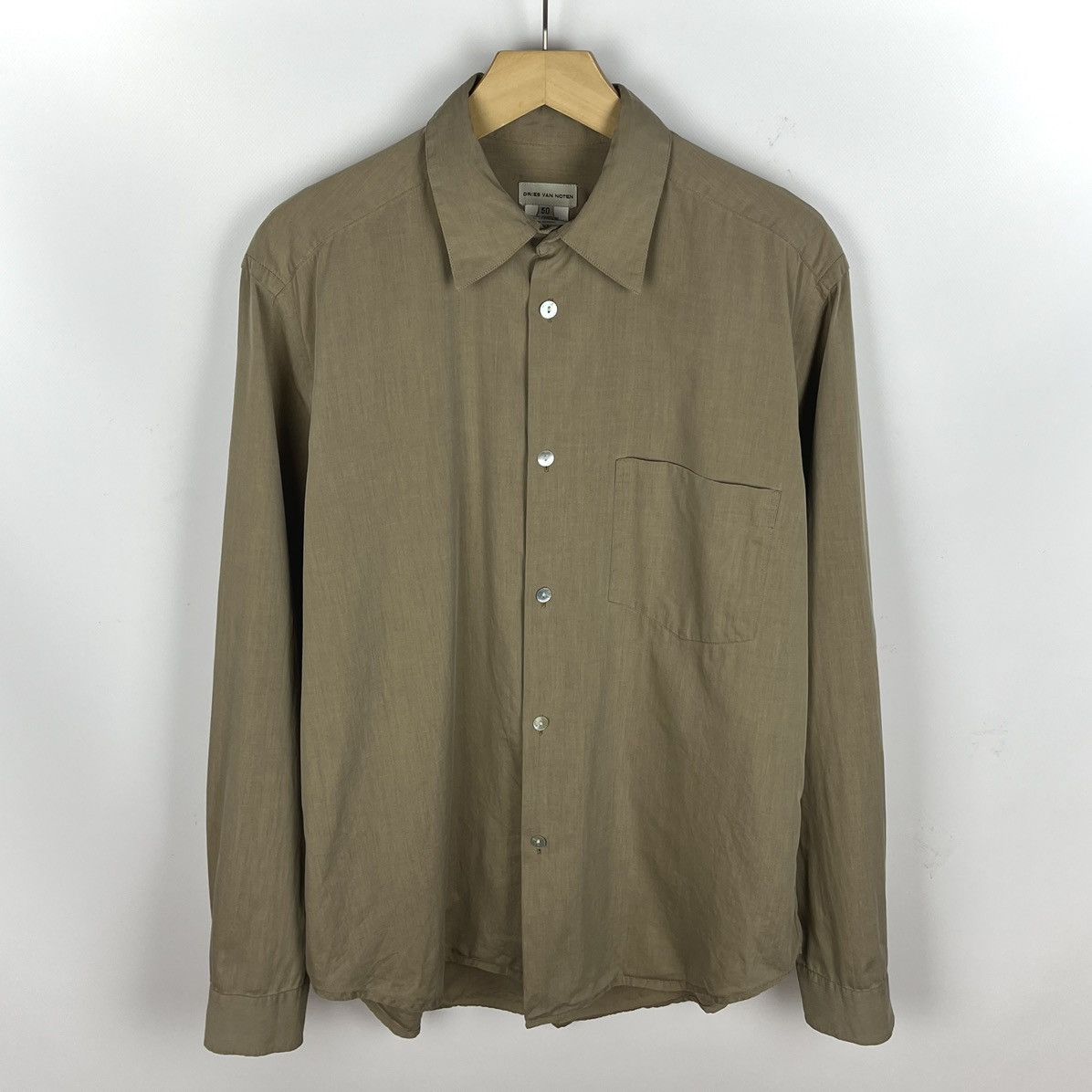 Dries Van Noten long sleeve button up shirt