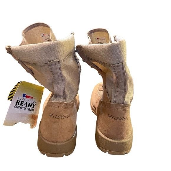 Belleville Belleville Mens Tan 300 DES ST Steel Toe Military Tactical Size US 15 / EU 48 - 5 Thumbnail