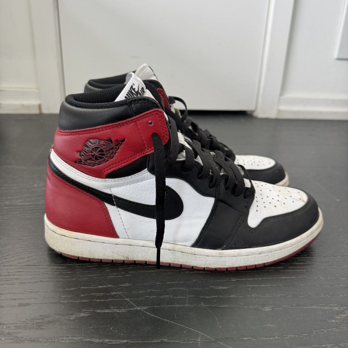 Jordan Brand 2016 Air Jordan 1 Retro High OG Black Toe Size US 10 / EU 43 - 3 Thumbnail