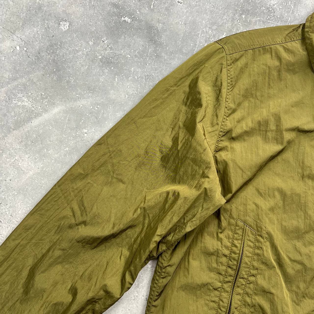 Pretty Green Pretty Green Crinkle Nylon Light Jacket Green Size L Size US L / EU 52-54 / 3 - 14 Thumbnail