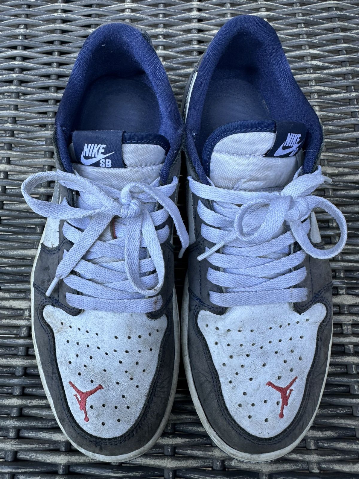 Nike SB Nike SB Jordan 1 Eric Koston Low Midnight Navy Size US 9.5 / EU 42-43 - 11 Thumbnail