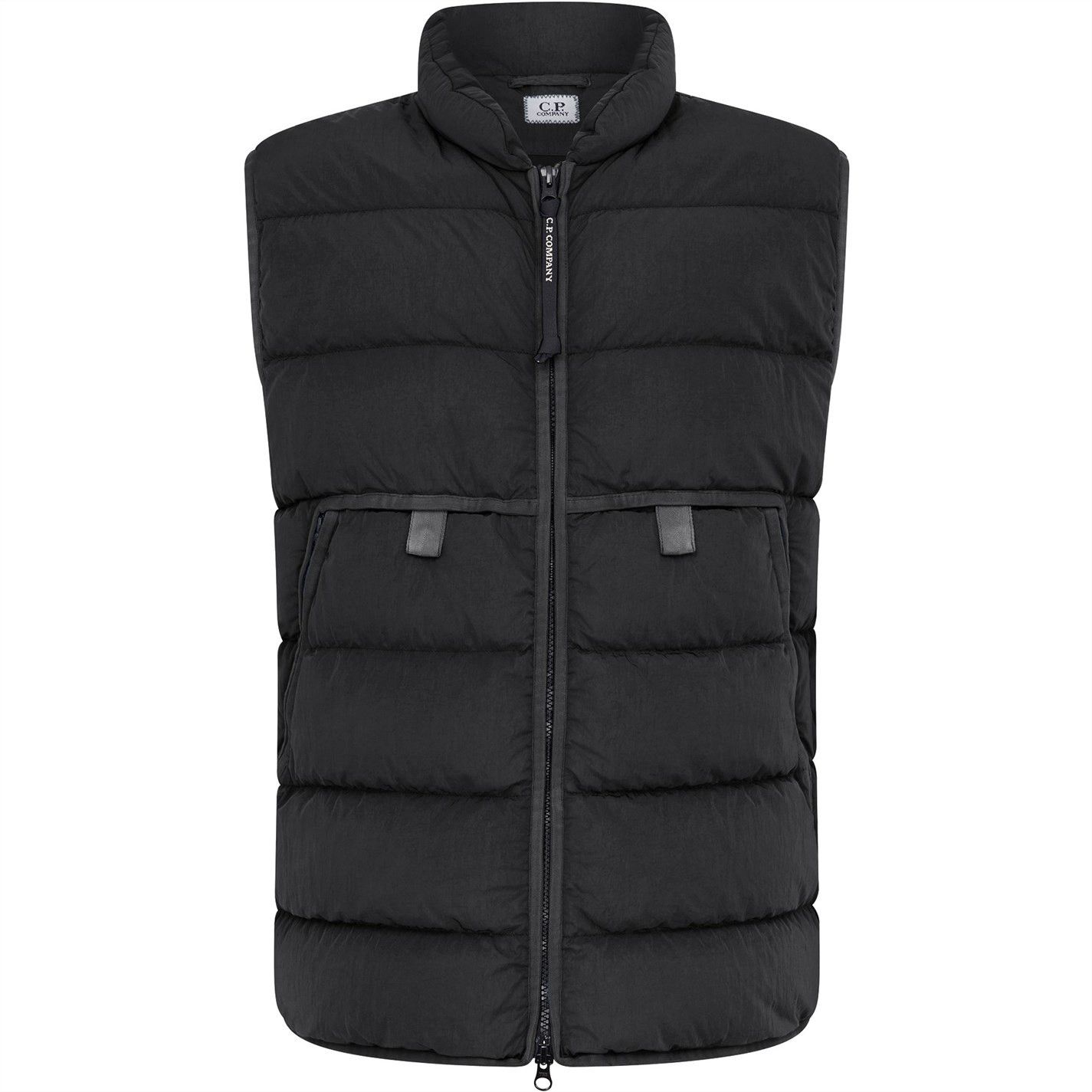 C.P. Company C.P. Company Eco Chrome R Down Gilet Black Men s Size 46 S Grailed