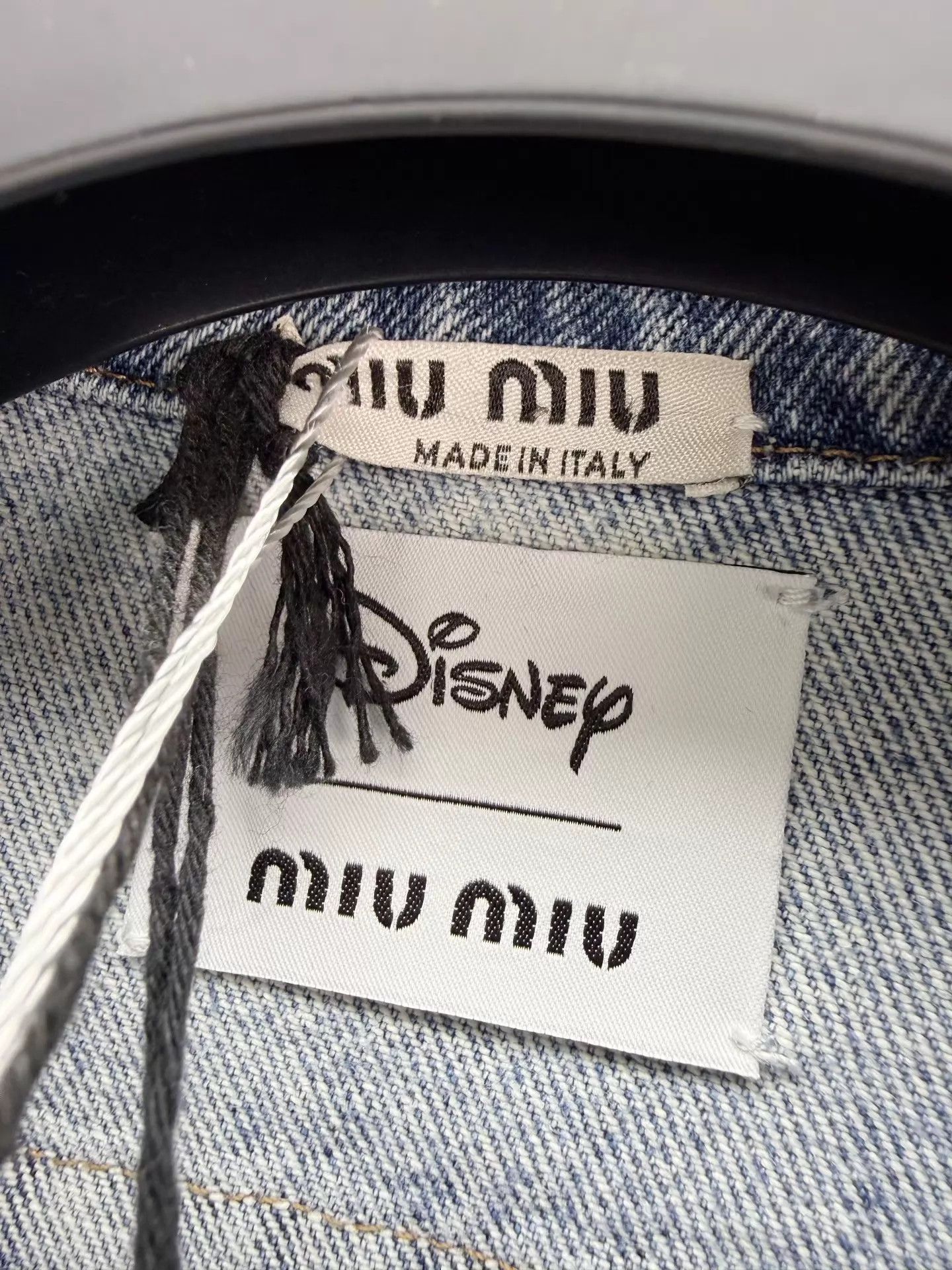 Miu Miu MIU MIU New with Tags Denim Jacket 36 Worn Once Size XS / US 0-2 / IT 36-38 - 2 Thumbnail