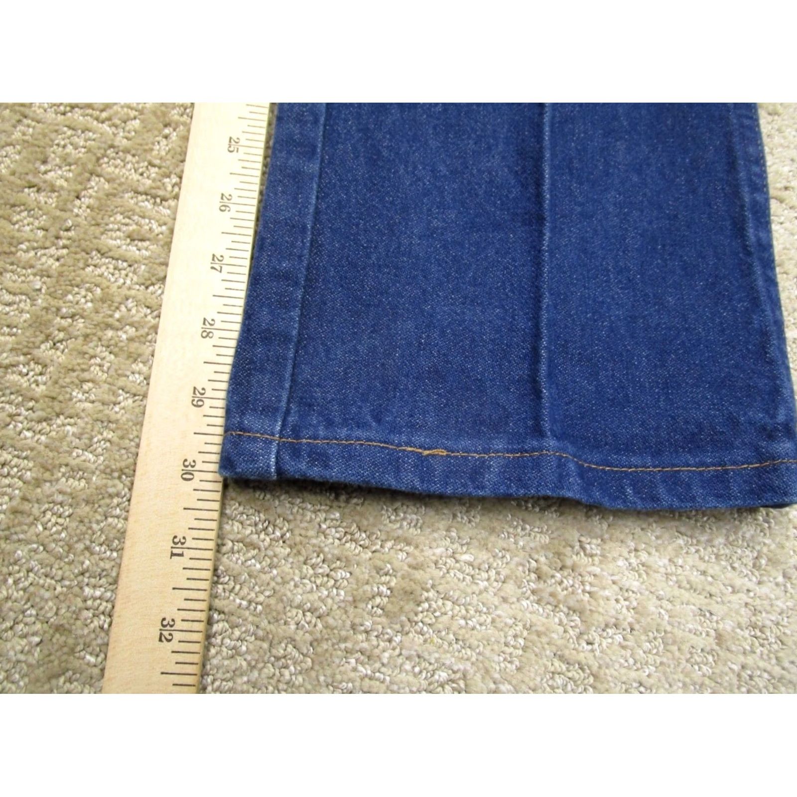 Wrangler Wrangler Jeans Men 32x30 Blue Cowboy Cut Slim Fit Western Pants Dark Wash Denim Size US 32 / EU 48 - 7 Thumbnail