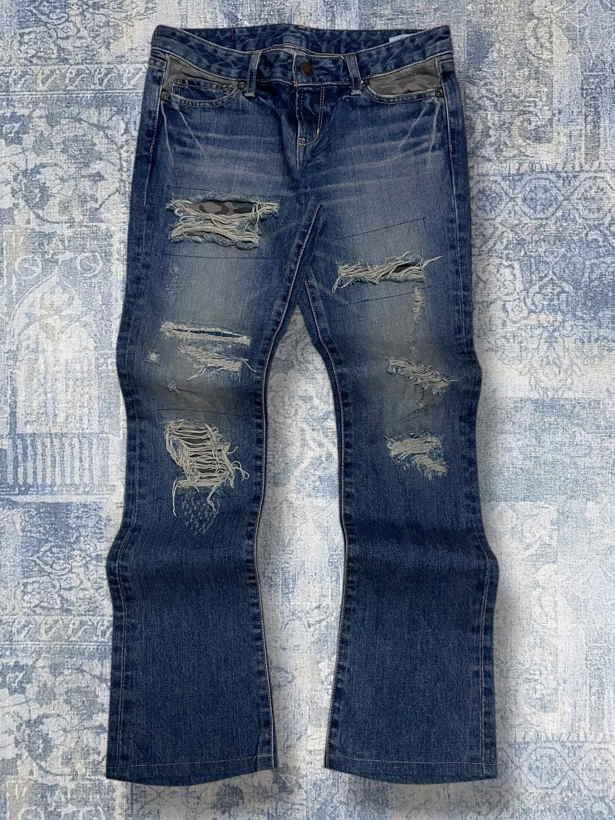 Hysteric Glamour Scab Denim | Grailed