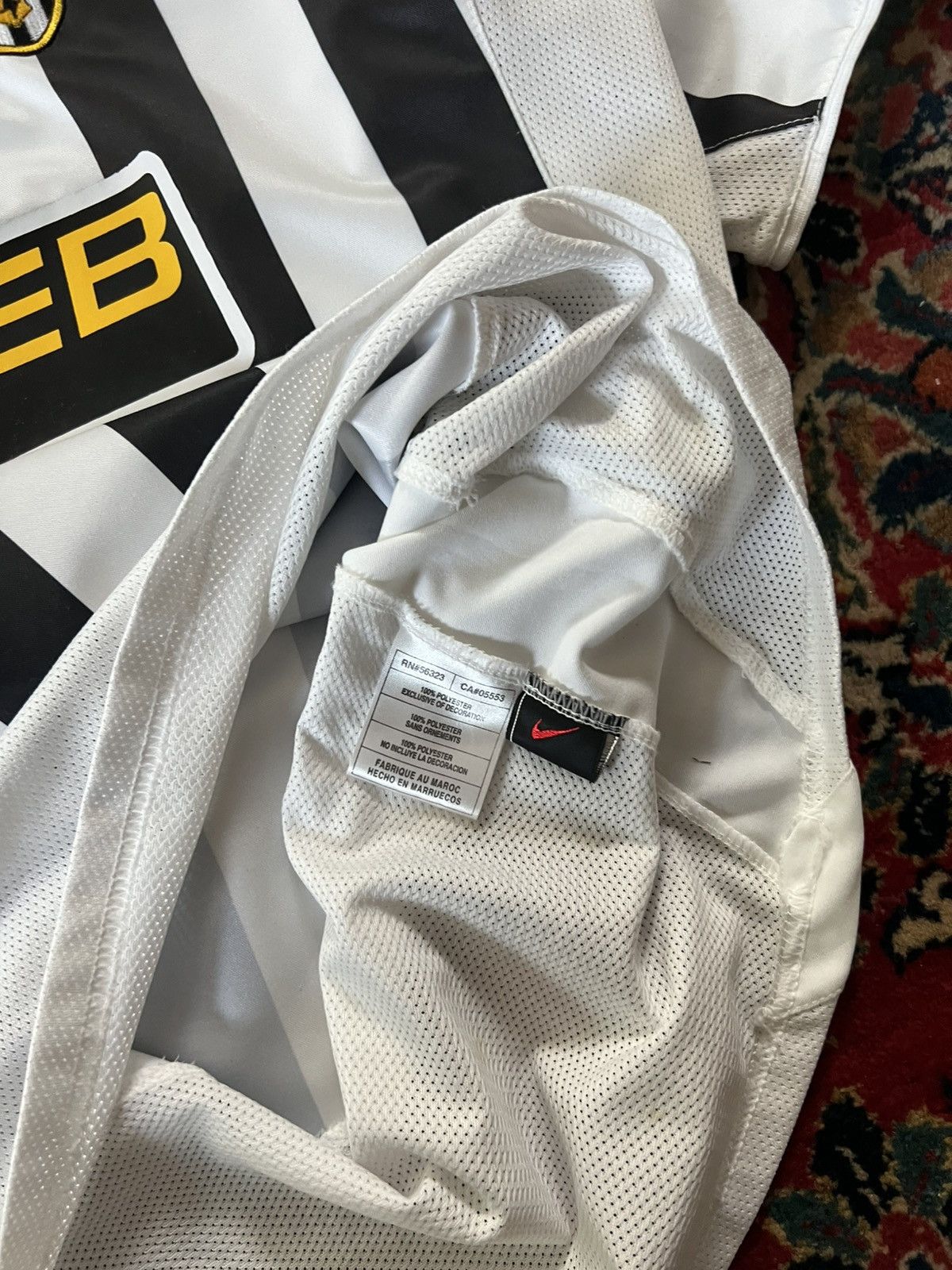 Nike Vintage Nike T90 Juventus FC Soccer Futbol Jersey Kit Size US XL / EU 56 / 4 - 4 Thumbnail