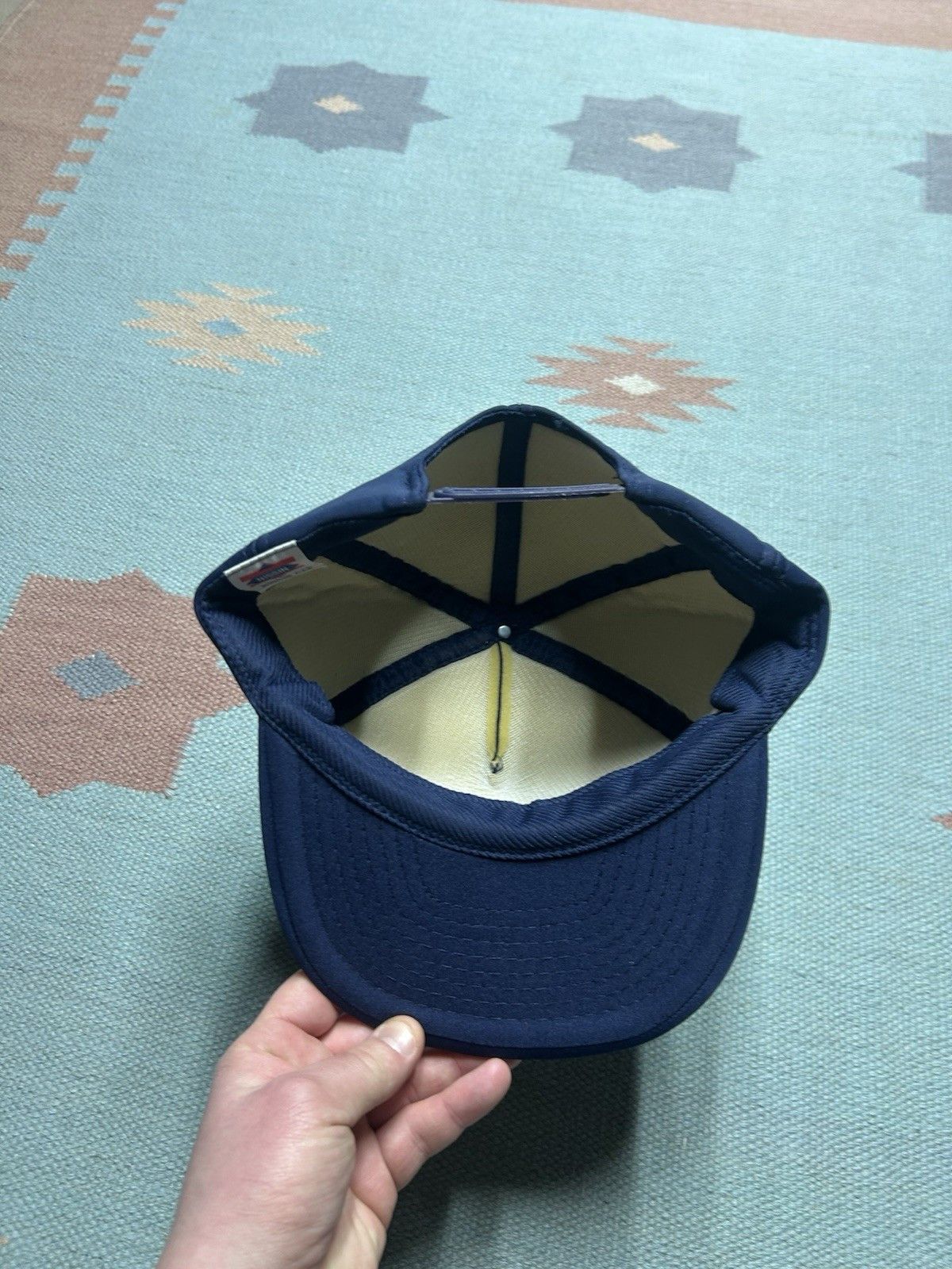 Vintage Vtg SnapBack hat Horner Equipment Co Saginaw Michigan HEC Size ONE SIZE - 5 Thumbnail
