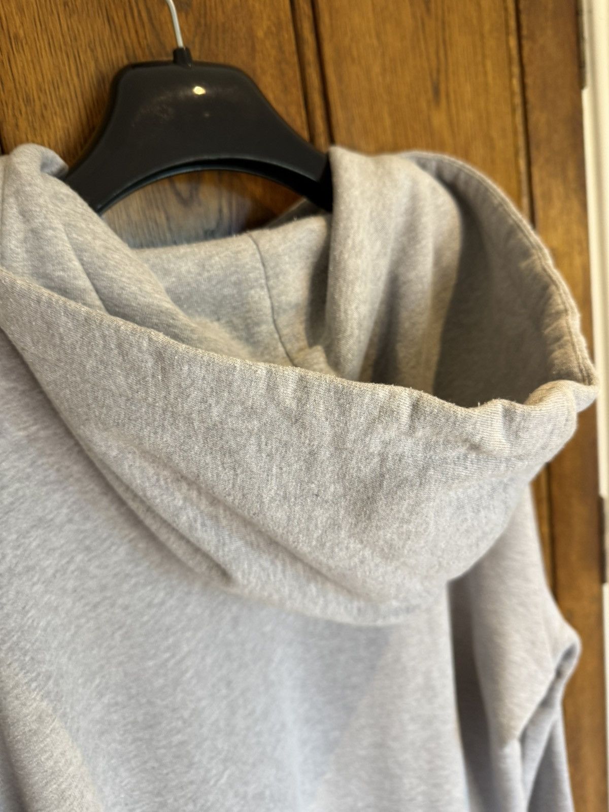 Saint Laurent Paris SS20 Saint Laurent Rive Gauche logo hoodie grey XXL Size US XXL / EU 58 / 5 - 19 Thumbnail