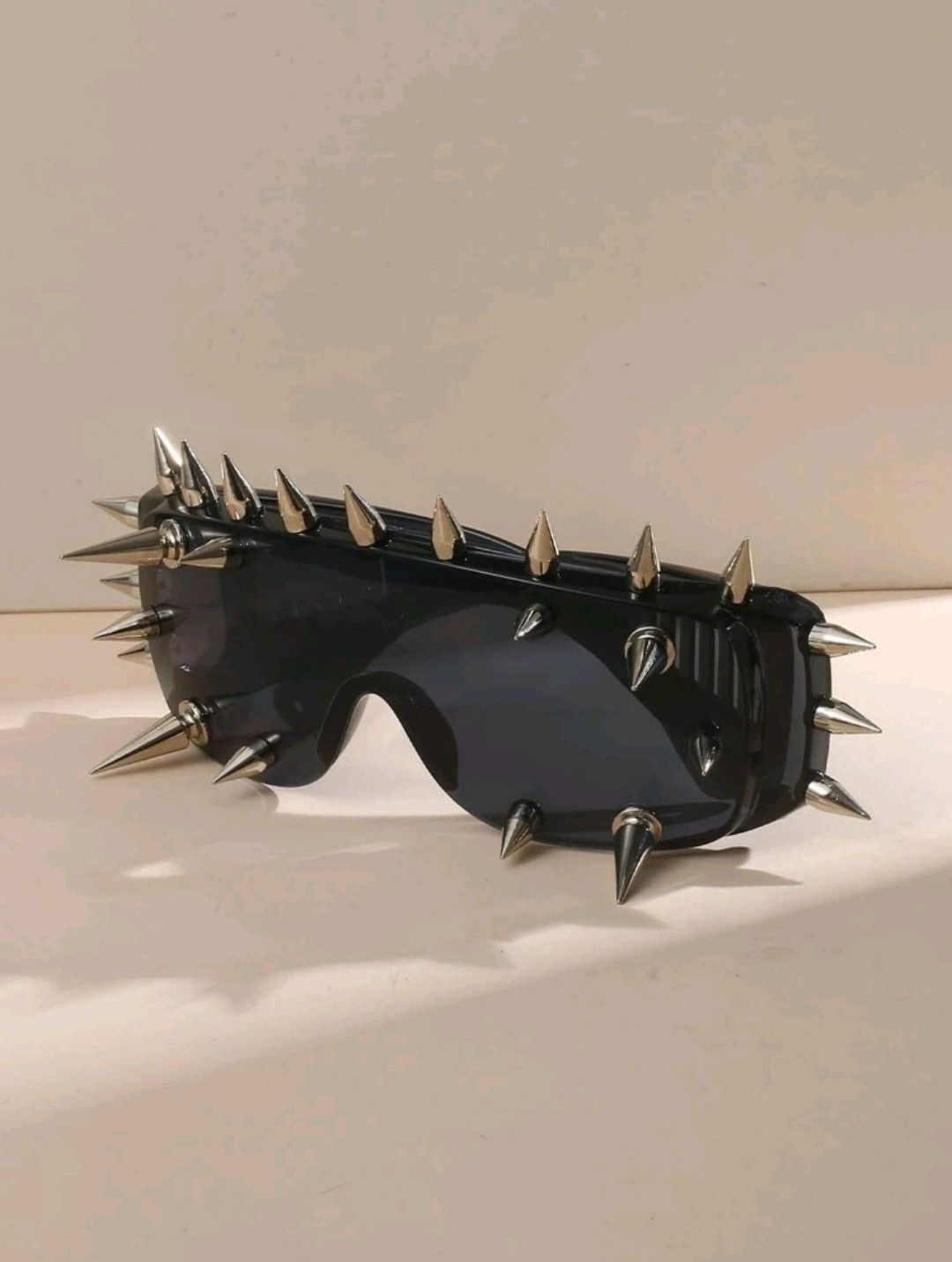 Electric Visual × Japanese Brand Y2K Spiky Glasses Black Size ONE SIZE - 3 Thumbnail