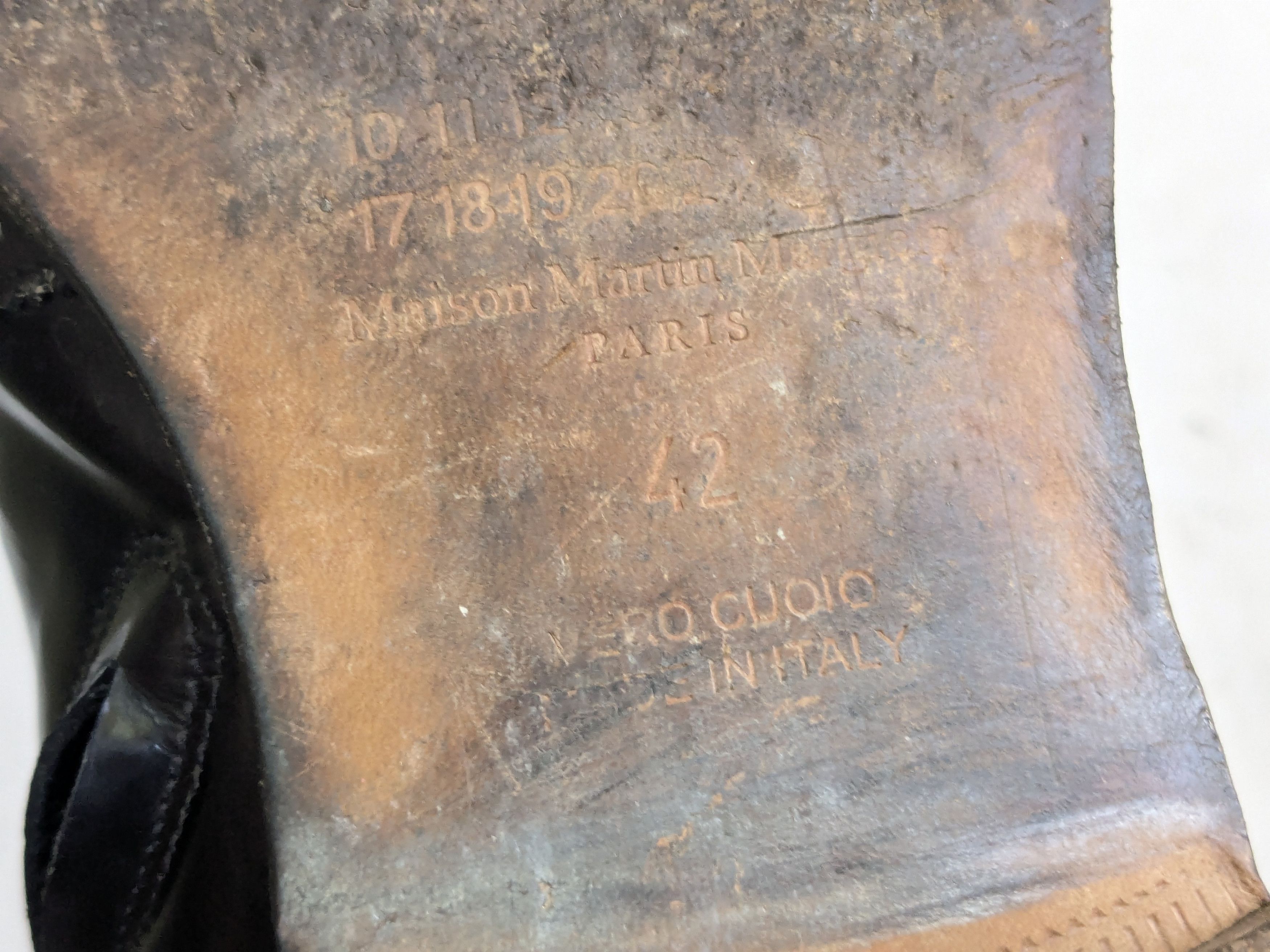 Maison Margiela Maison Margiela Side Zip Boots Black Brogues 9 42 Size US 9 / EU 42 - 12 Thumbnail