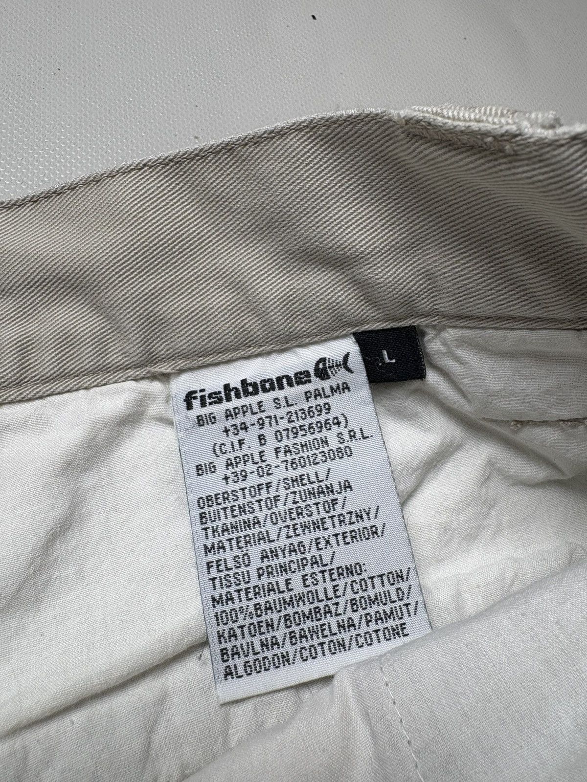 Vintage Fish Bone Vintage Cargo Shorts Size US 33 - 4 Thumbnail