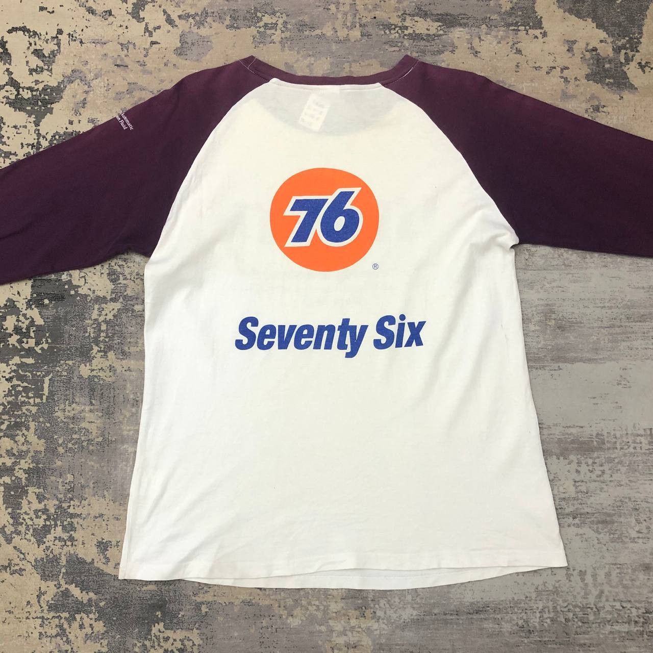 Union LA T486 VTG LUBRICANTS UNION 76 RAGLAN TEE Size US L / EU 52-54 / 3 - 2 Thumbnail