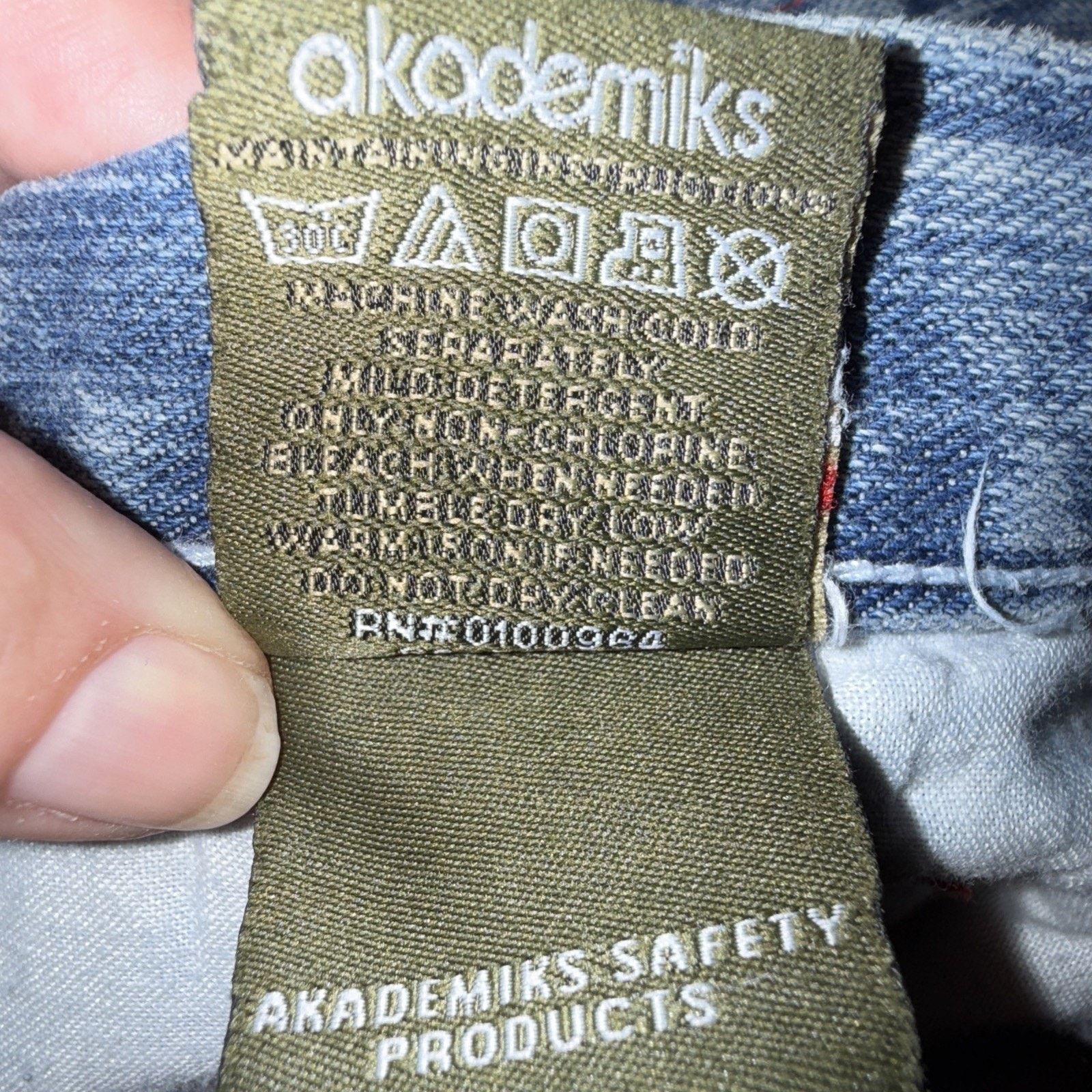 Akademiks Vintage Akademiks Wide Leg Baggy Fit Y2K Jeans Mens 42 EUC Size US 42 / EU 58 - 10 Thumbnail
