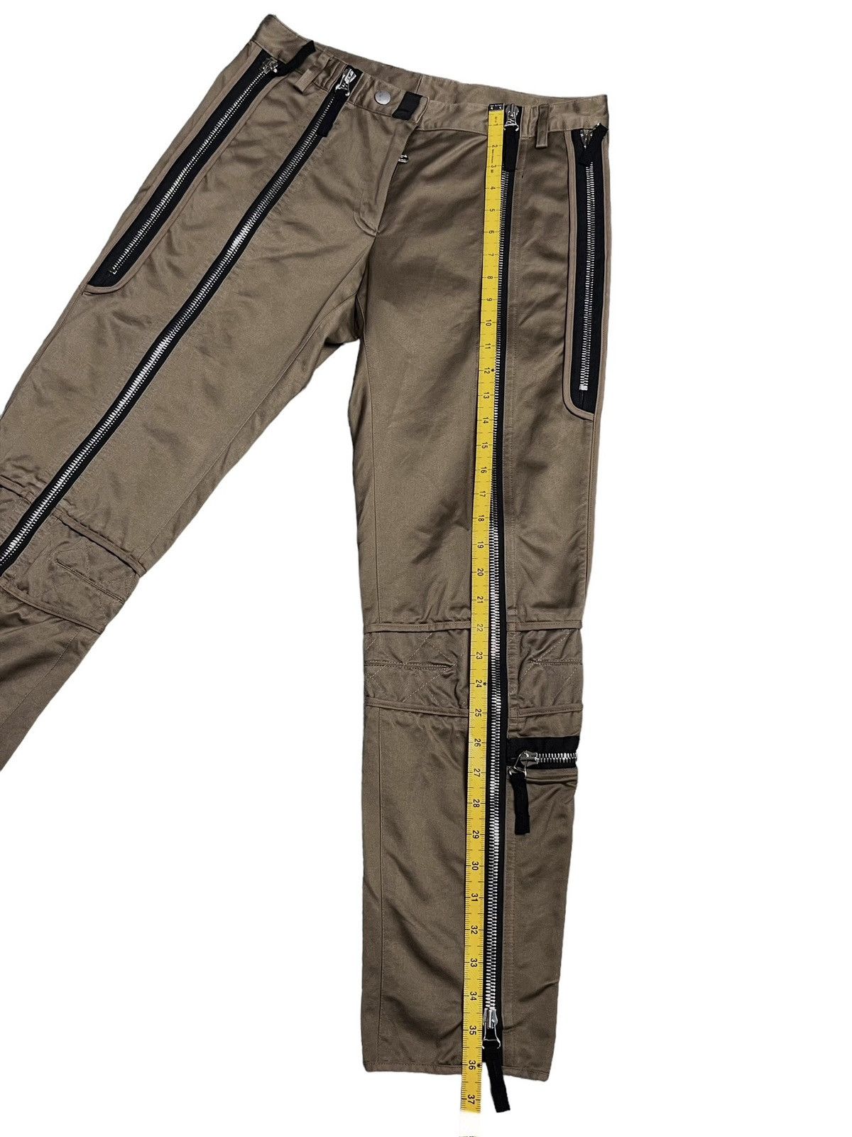 Dries Van Noten Dries Van Noten Multi-Zip Cotton Pants - Rare Archive Size US 28 / EU 44 - 25 Thumbnail
