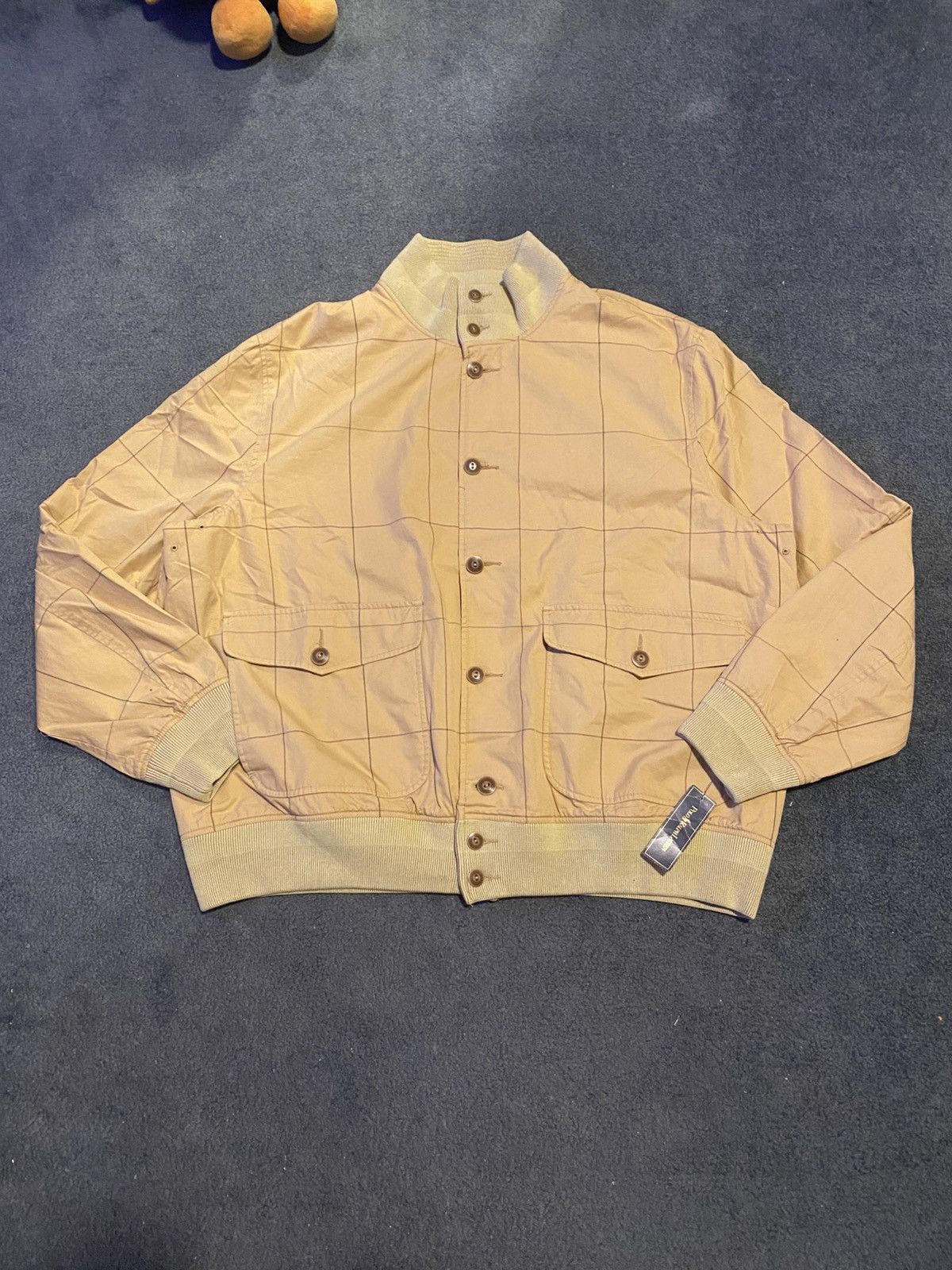 Designer × Polo Ralph Lauren × Vintage VINTAGE POLO RALPH LAUREN LIGHTWEIGHT BOMBER JWCKET Size US XXL / EU 58 / 5 - 1 Thumbnail