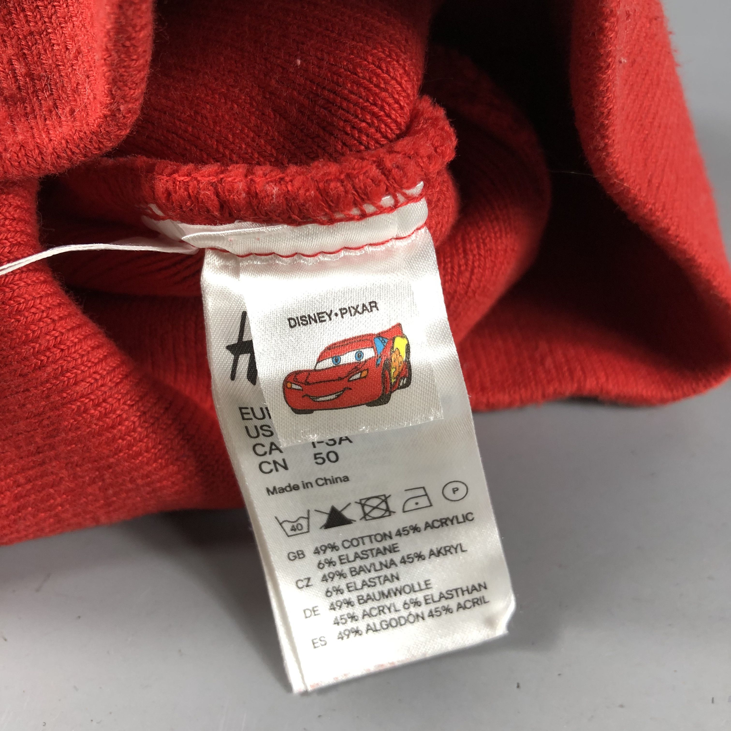 Disney Disney/Pixar Lightning McQueen Beanie Snowcap Snow Hat B785 Size ONE SIZE - 4 Thumbnail