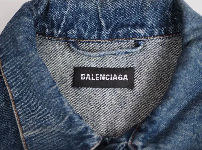 Balenciaga Balenciaga Blue embroidered denim jacket Size US S / EU 44-46 / 1 - 3 Thumbnail
