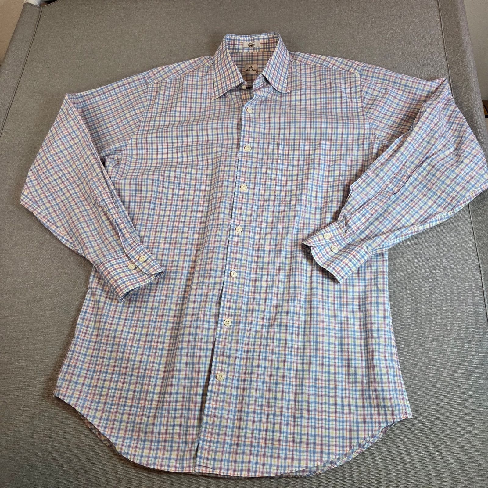 Peter Millar Peter Millar Plaid Cotton Button Down M Size US M / EU 48-50 / 2 - 1 Thumbnail