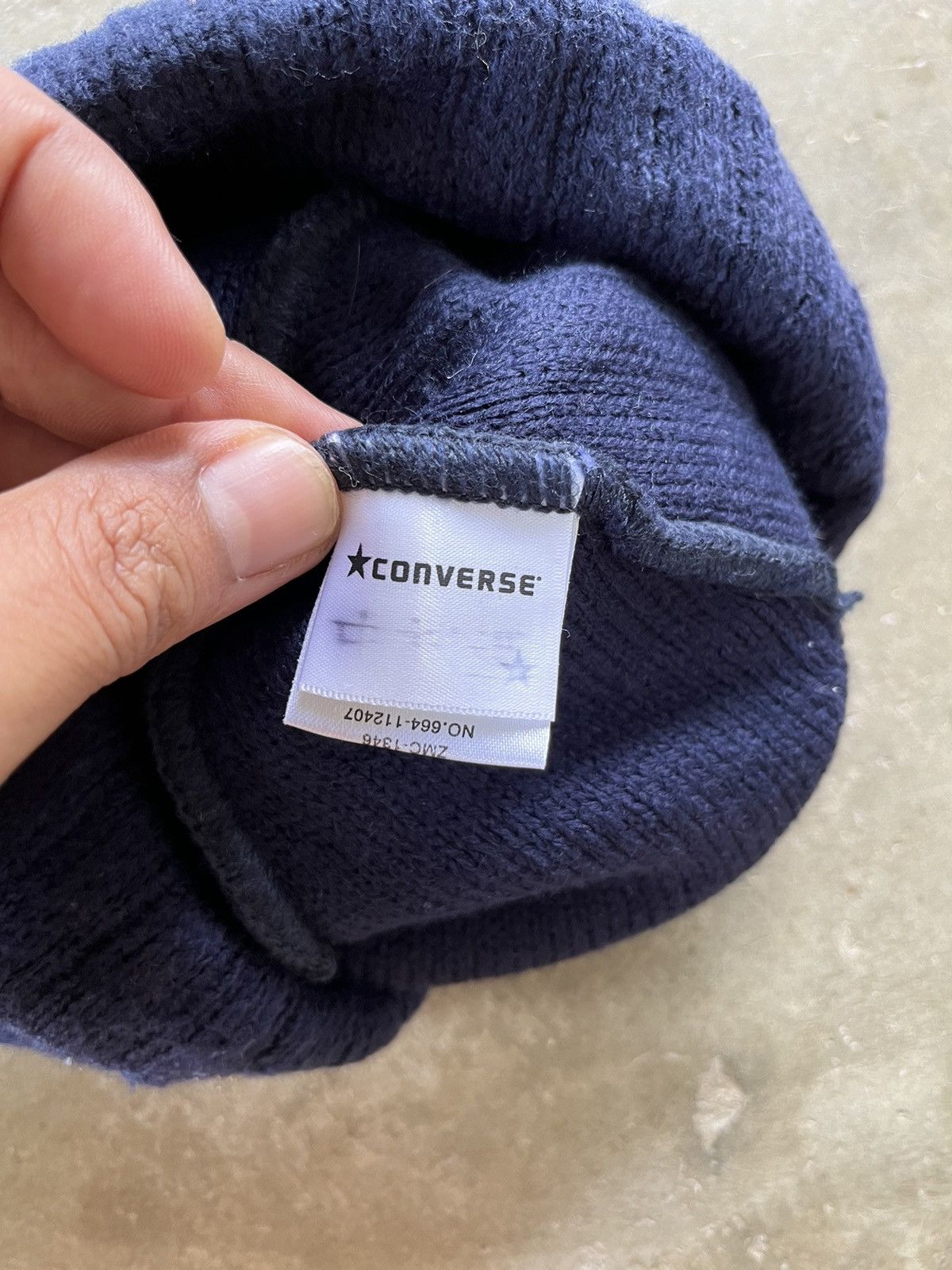 Converse ⚡️Converse Star Logo And Spell Logo Beanie Hats Size ONE SIZE - 3 Thumbnail