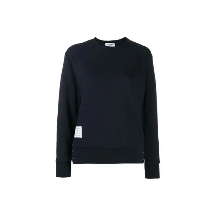 Thom Browne Thom Browne Women's Navy Blue Sweatshirt 0079 Size M / US 6-8 / IT 42-44 - 1 Thumbnail