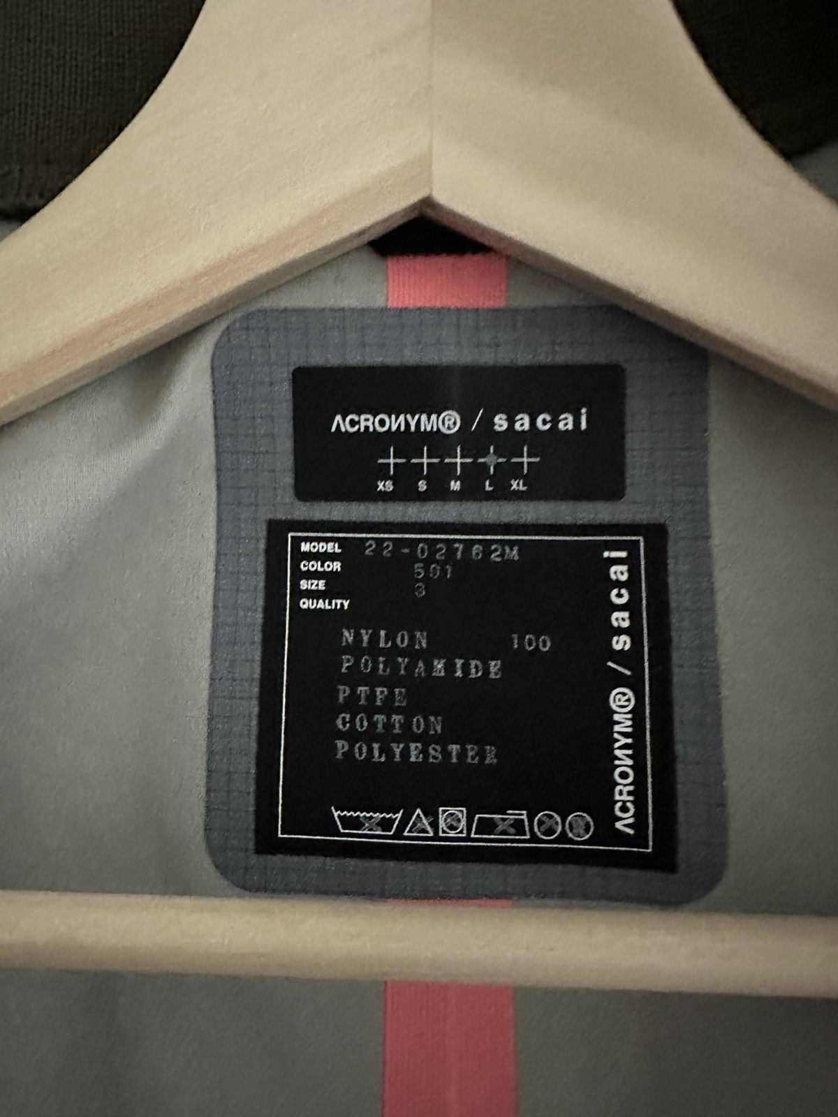 Acronym × Sacai Acronym Sacai Bomber Jacket Size US L / EU 52-54 / 3 - 5 Thumbnail