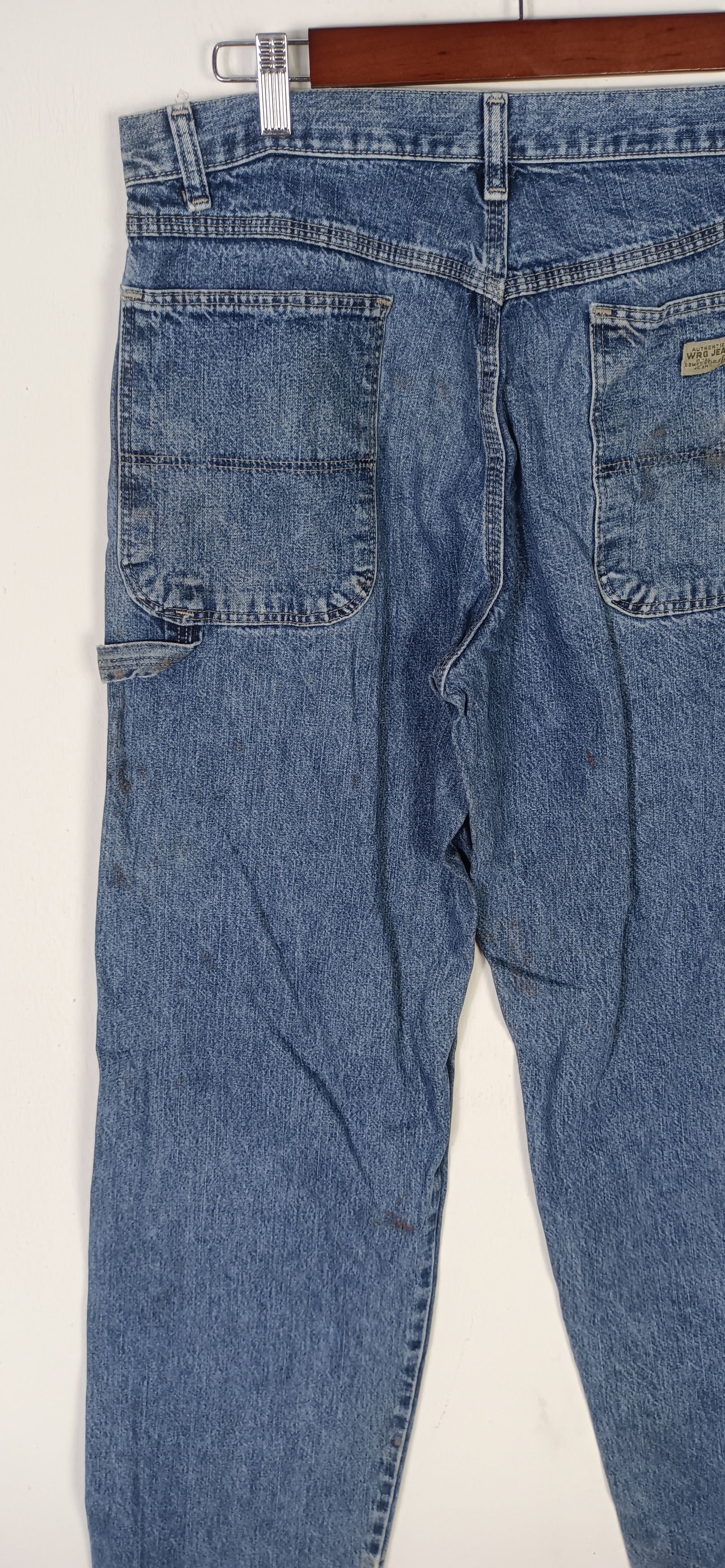 Japanese Brand × Wrangler Wrangler Carpenter Workwear Jeans Size US 32 / EU 48 - 9 Thumbnail