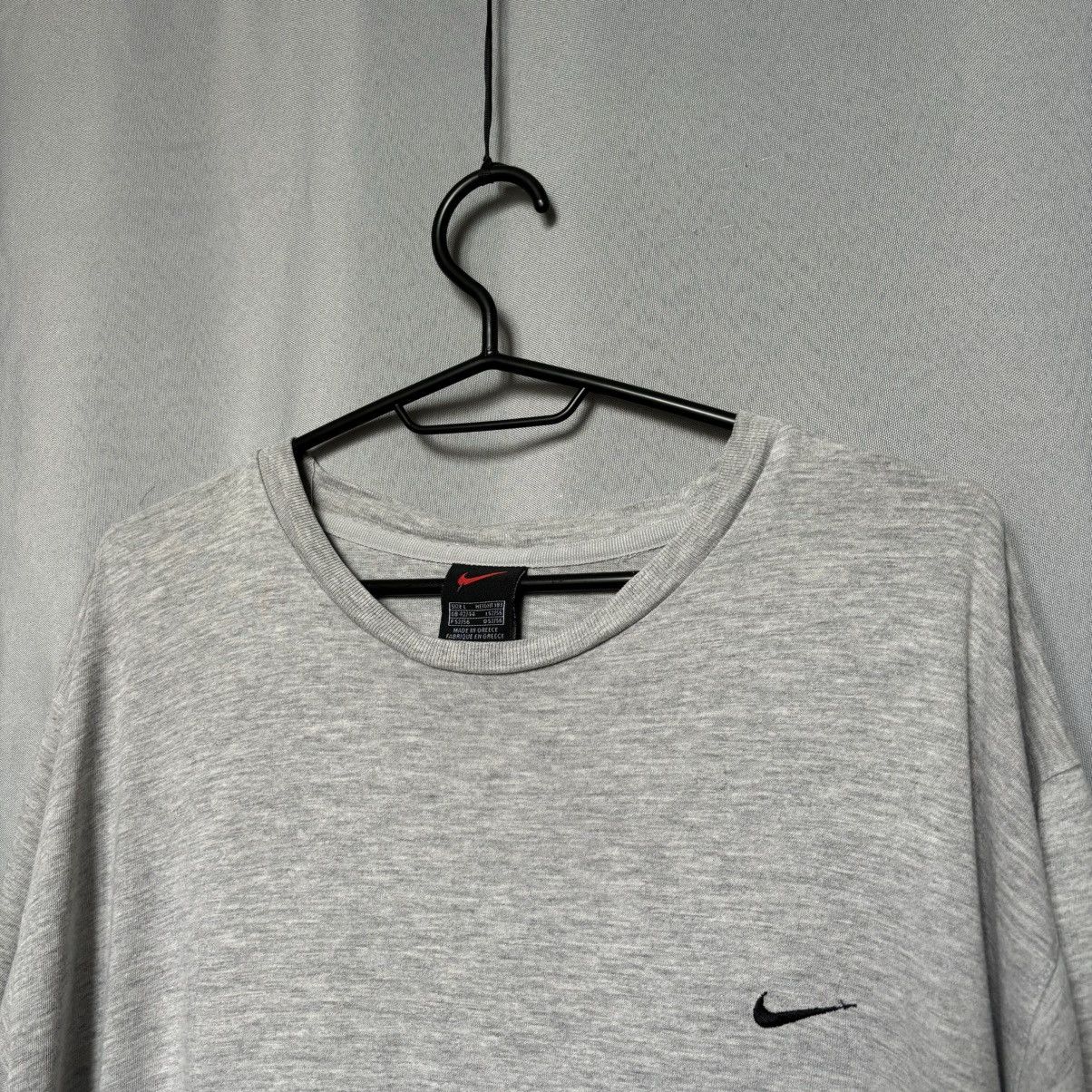 Nike Nike vintage basic t-shirt grey large rare streetwear Size US L / EU 52-54 / 3 - 3 Thumbnail
