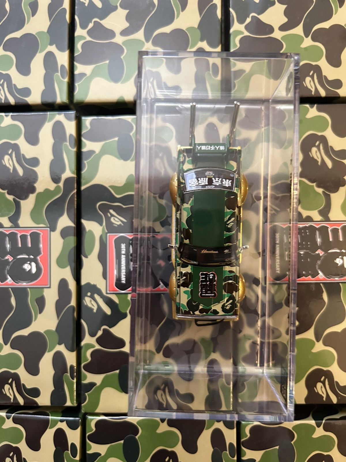 Bape Bape x Pop Race Skyline C210 Model Car | Grailed