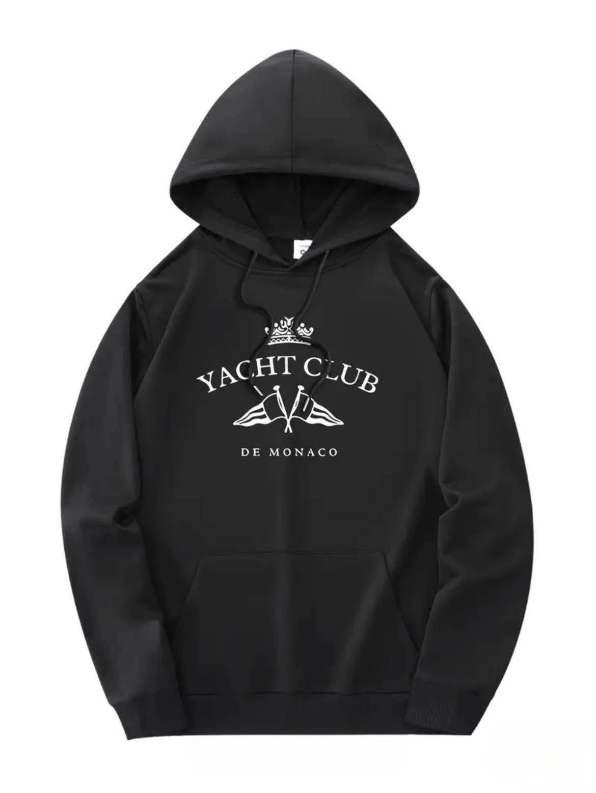 Designer Men's Monaco Yacht Club Graphic Hoodie Size US L / EU 52-54 / 3 - 1 Preview