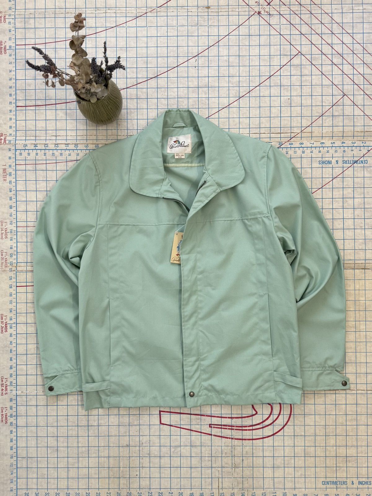 Other × Vintage NWT Vintage Arnold Palmer Mint Green Golf Jacket Size Medium Size US M / EU 48-50 / 2 - 3 Thumbnail