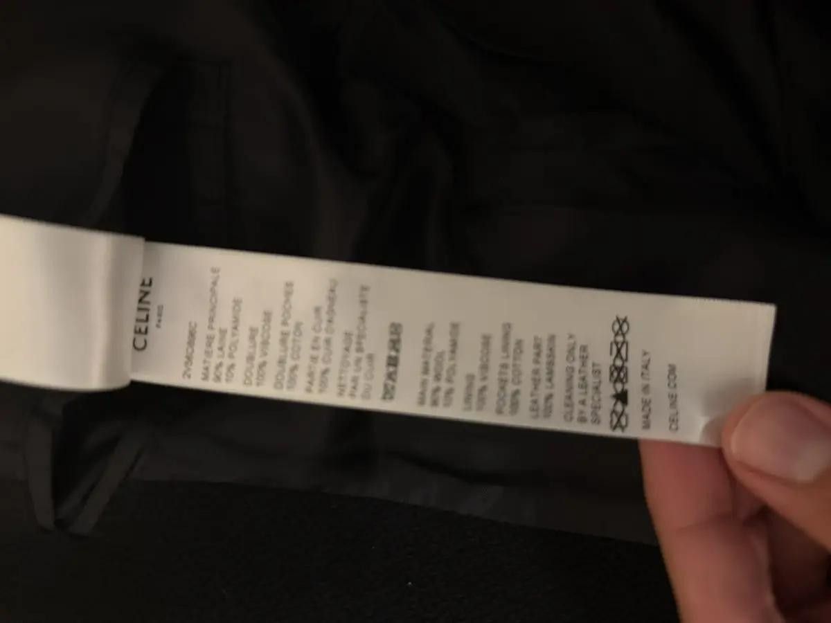 Celine Celine Varsity Leather Jacket Size US M / EU 48-50 / 2 - 9 Thumbnail