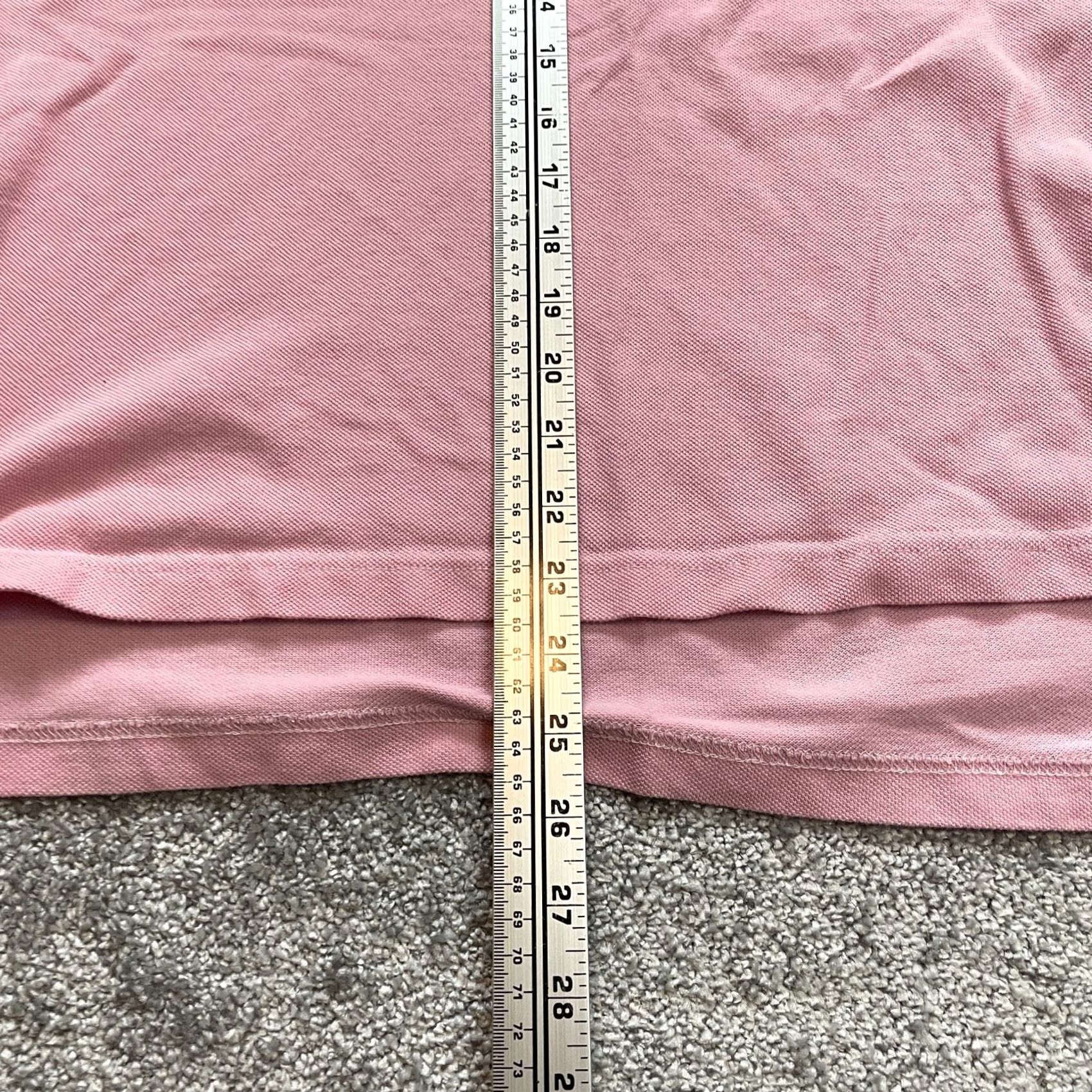 Chaps VINTAGE Chaps Polo Shirt Mens M Pink Logo Preppy Collared Golf Rugby Short Sleeve Knit Cotton 100% Classic Regular Size US M / EU 48-50 / 2 - 6 Thumbnail