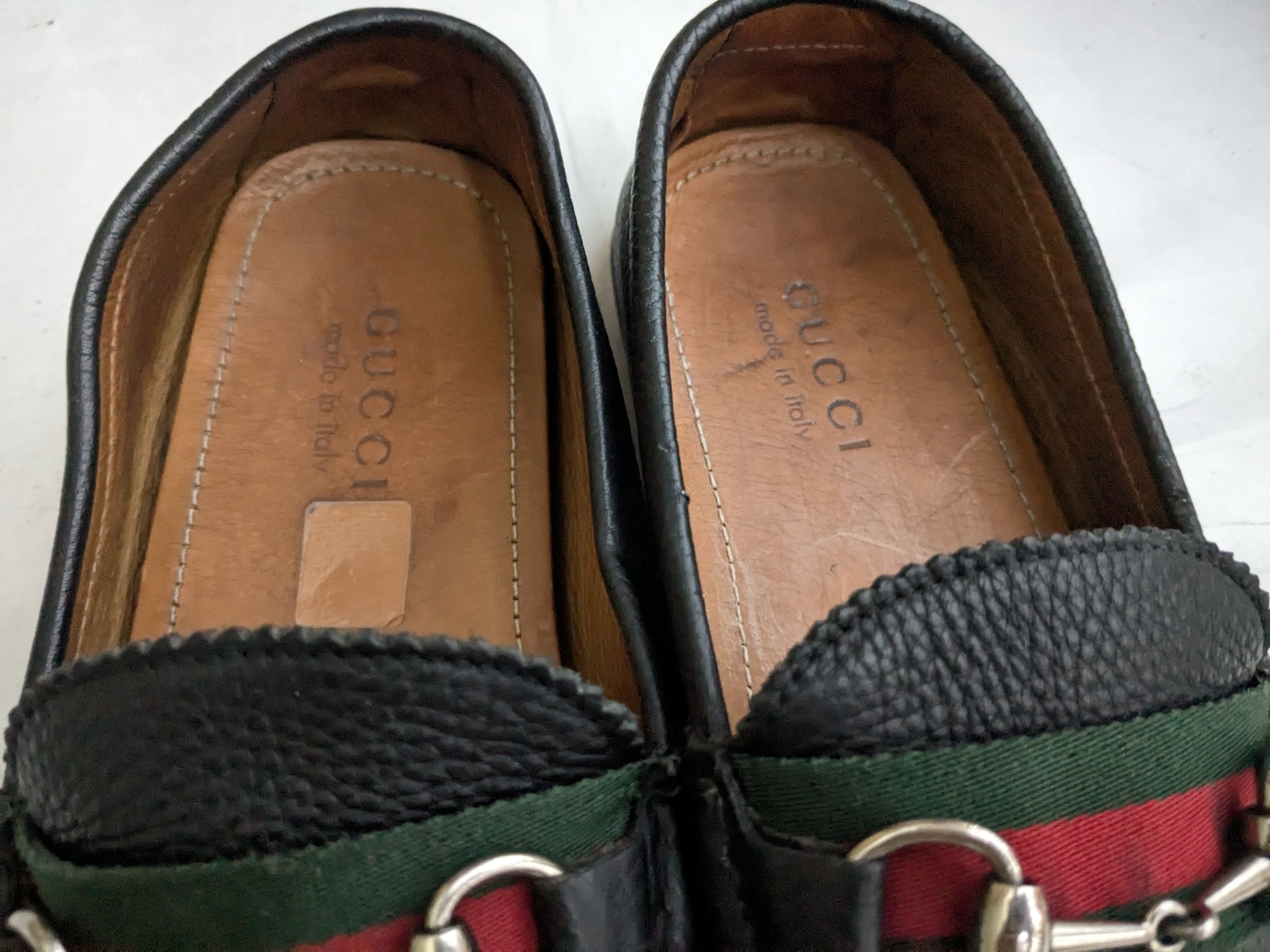 Gucci Gucci Horsebit Driving Loafers Black Leather 10.5 Slip On Size US 10.5 / EU 43-44 - 2 Thumbnail