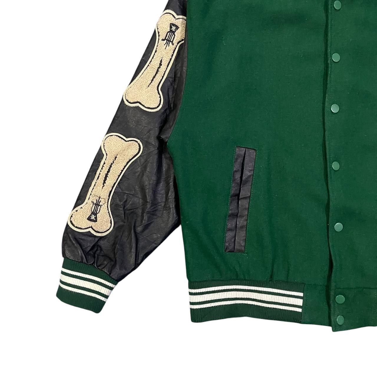 Japanese Brand Vintage Kapital Inspired Black Air Wool Varisty Jacket Size US M / EU 48-50 / 2 - 3 Thumbnail