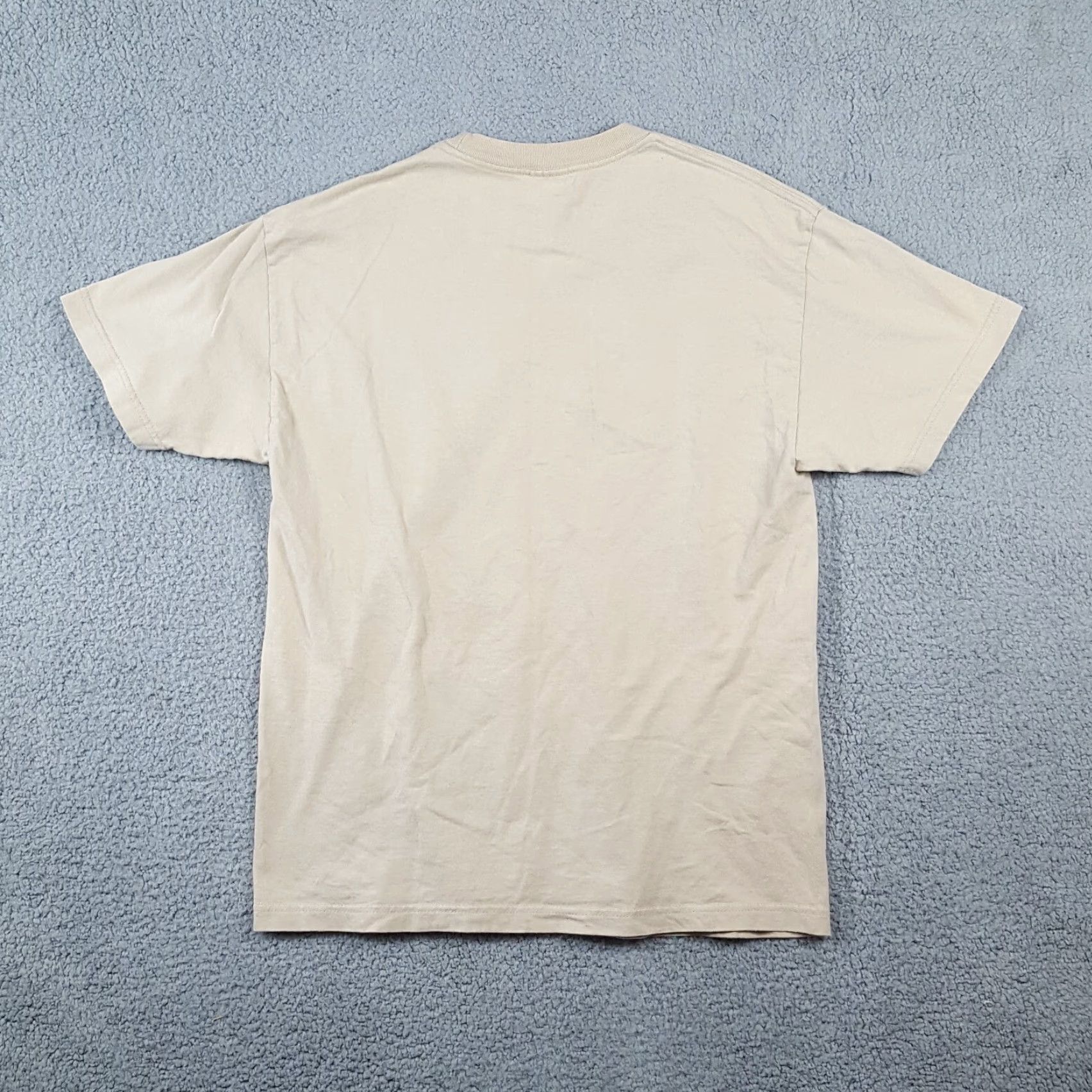 Gildan VINTAGE Y2K Your Fault Retro Funny Saying T Shirt Mens Large Beige Short Sleeve Crew Neck 00s 90s Novelty Gildan Size US L / EU 52-54 / 3 - 4 Thumbnail