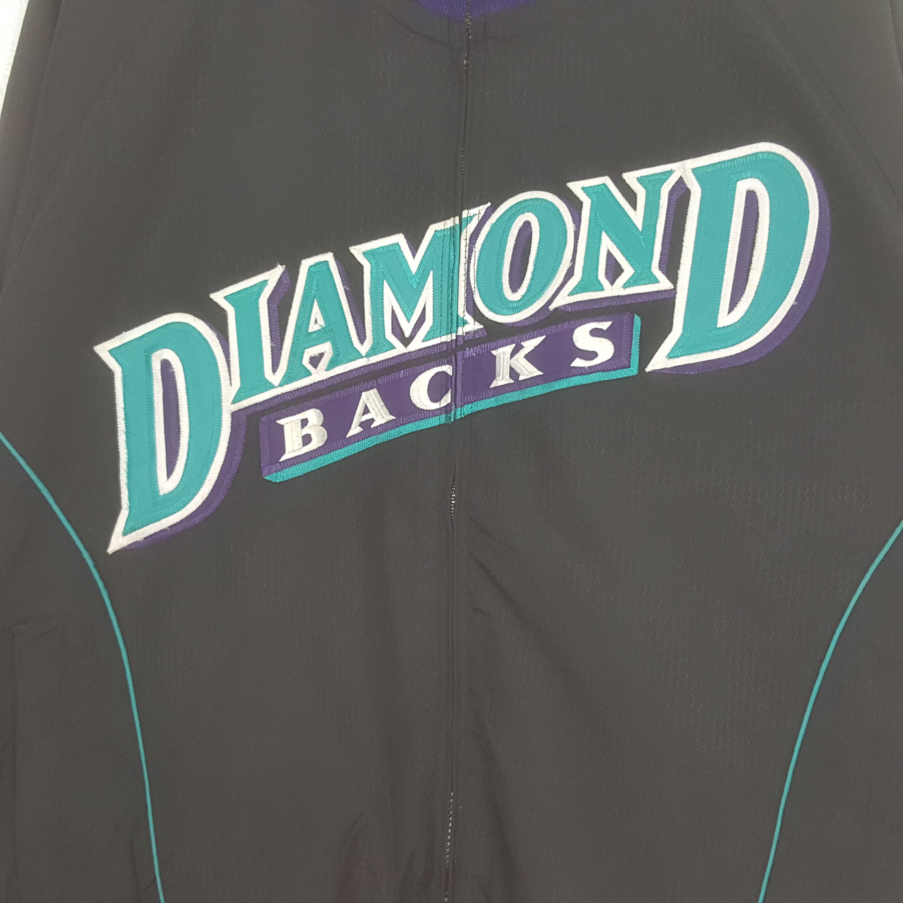 MLB Vintage Diamond Backs Baseball Team Jacket C322N12 Size US XL / EU 56 / 4 - 2 Thumbnail