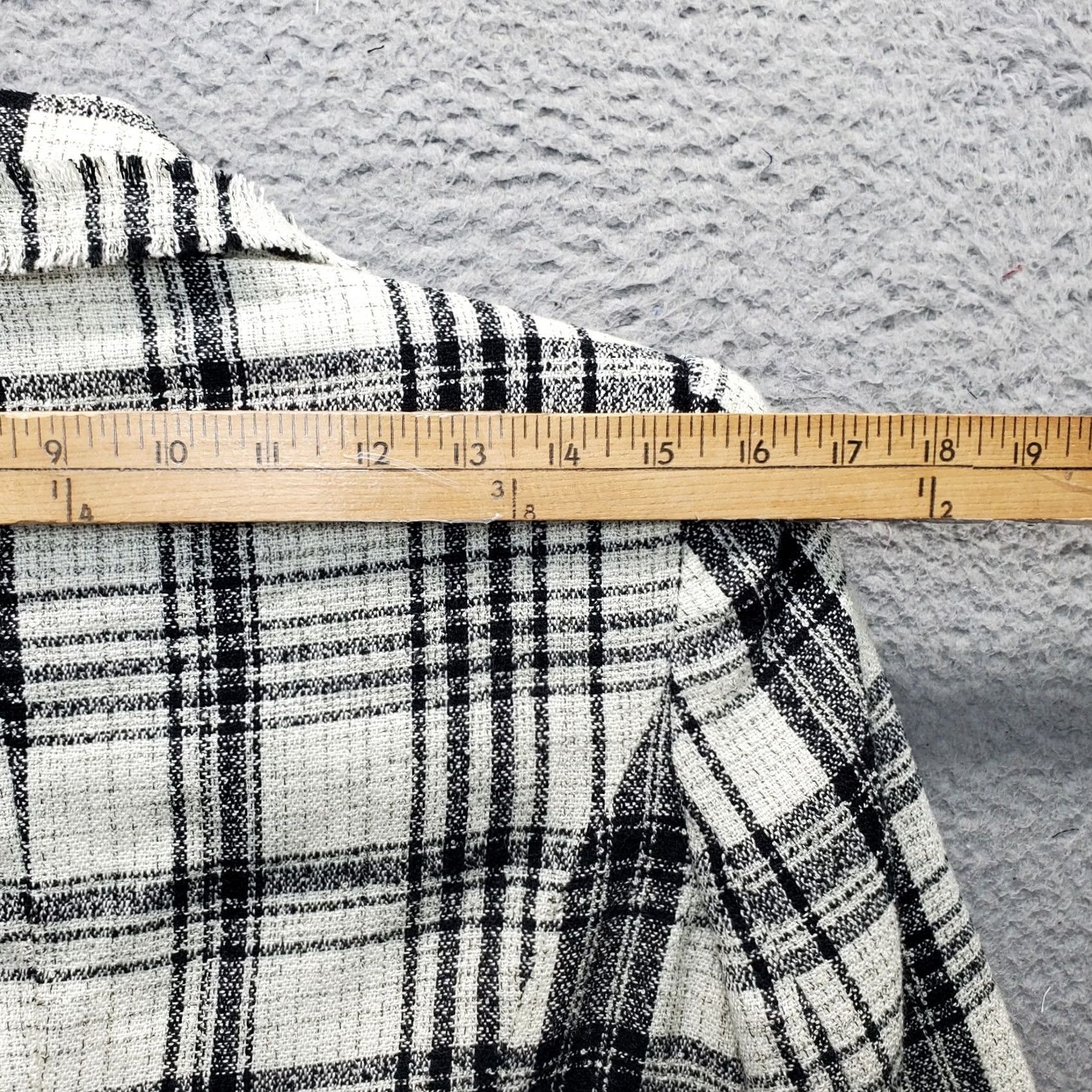 Doublet G by Giuliana Blazer Jacket Womens XS Multicolor Plaid Notch Lapel Double Breasted Blazer Size XS / US 0-2 / IT 36-38 - 3 Thumbnail