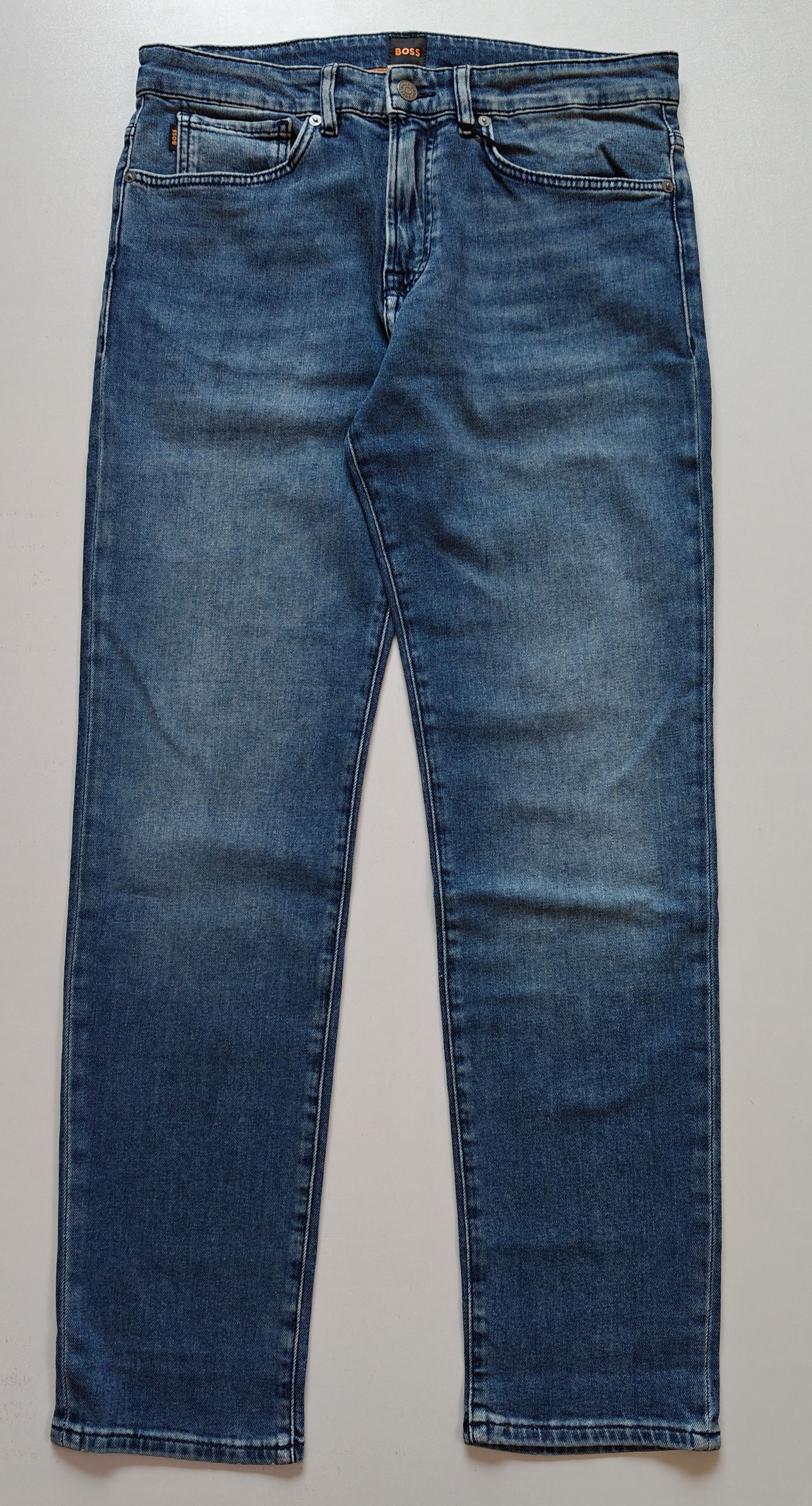 Hugo Boss BOSS RE.MAINE Regular fit men's Jeans Free Shipping T/6086 Size US 31 - 3 Thumbnail