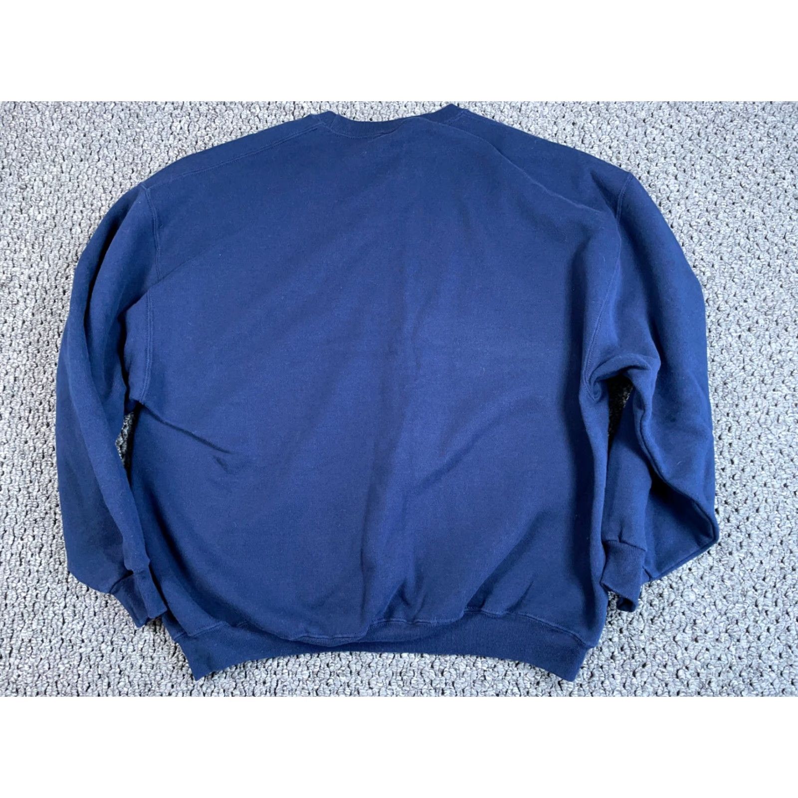 Russell Athletic Russell Athletic Solid Blank Crewneck Sweatshirt Adult XL Dark Blue 50/50 Size US XL / EU 56 / 4 - 2 Thumbnail